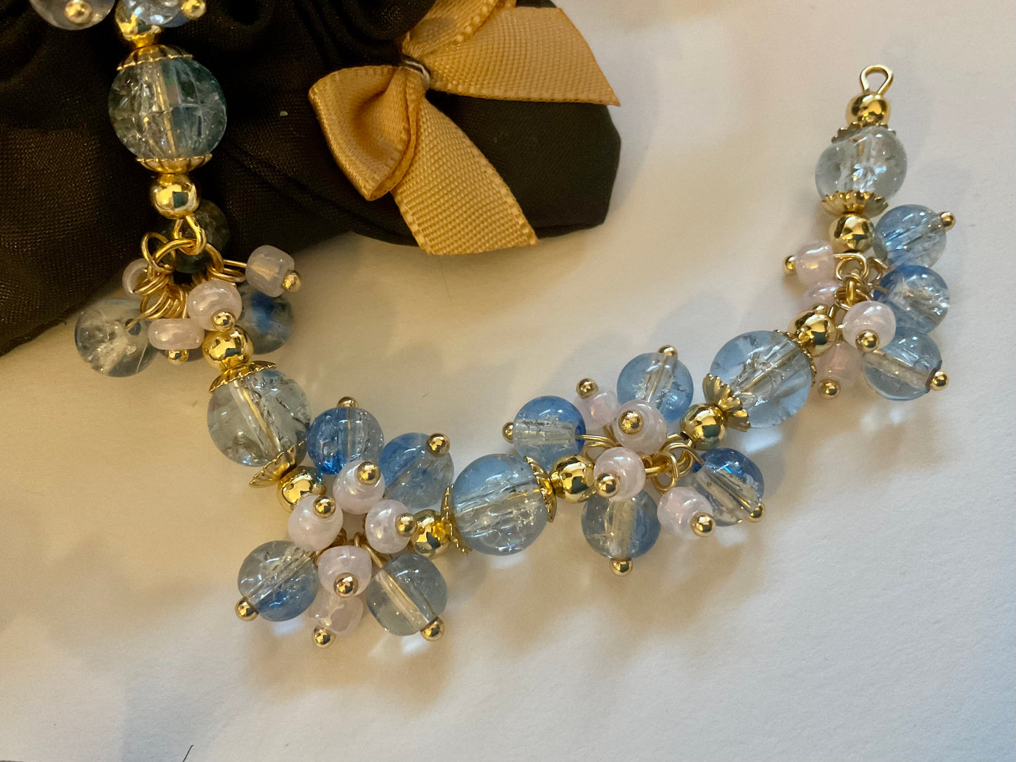 Frosted Skies Charm Bracelet