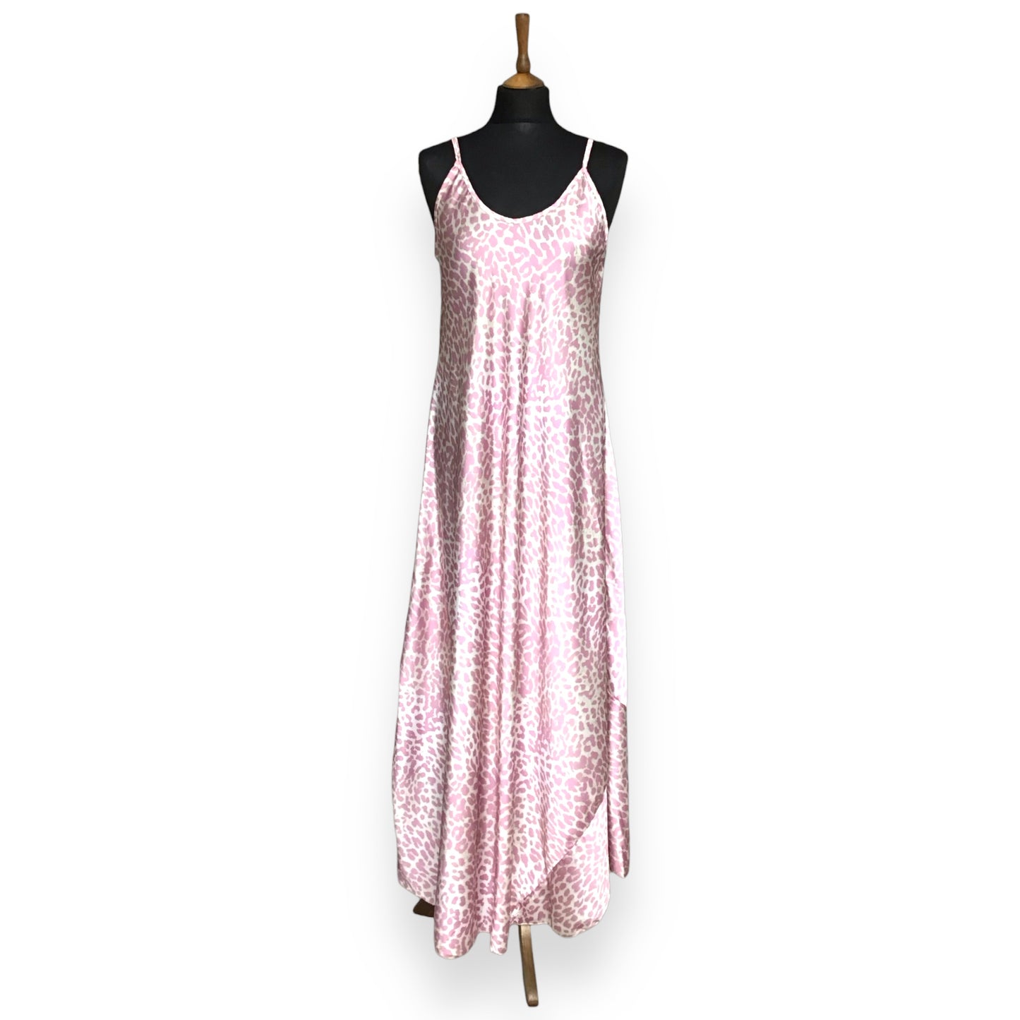 FLEURETTE. Slinky Feel Animal Print Cami Maxi Dress