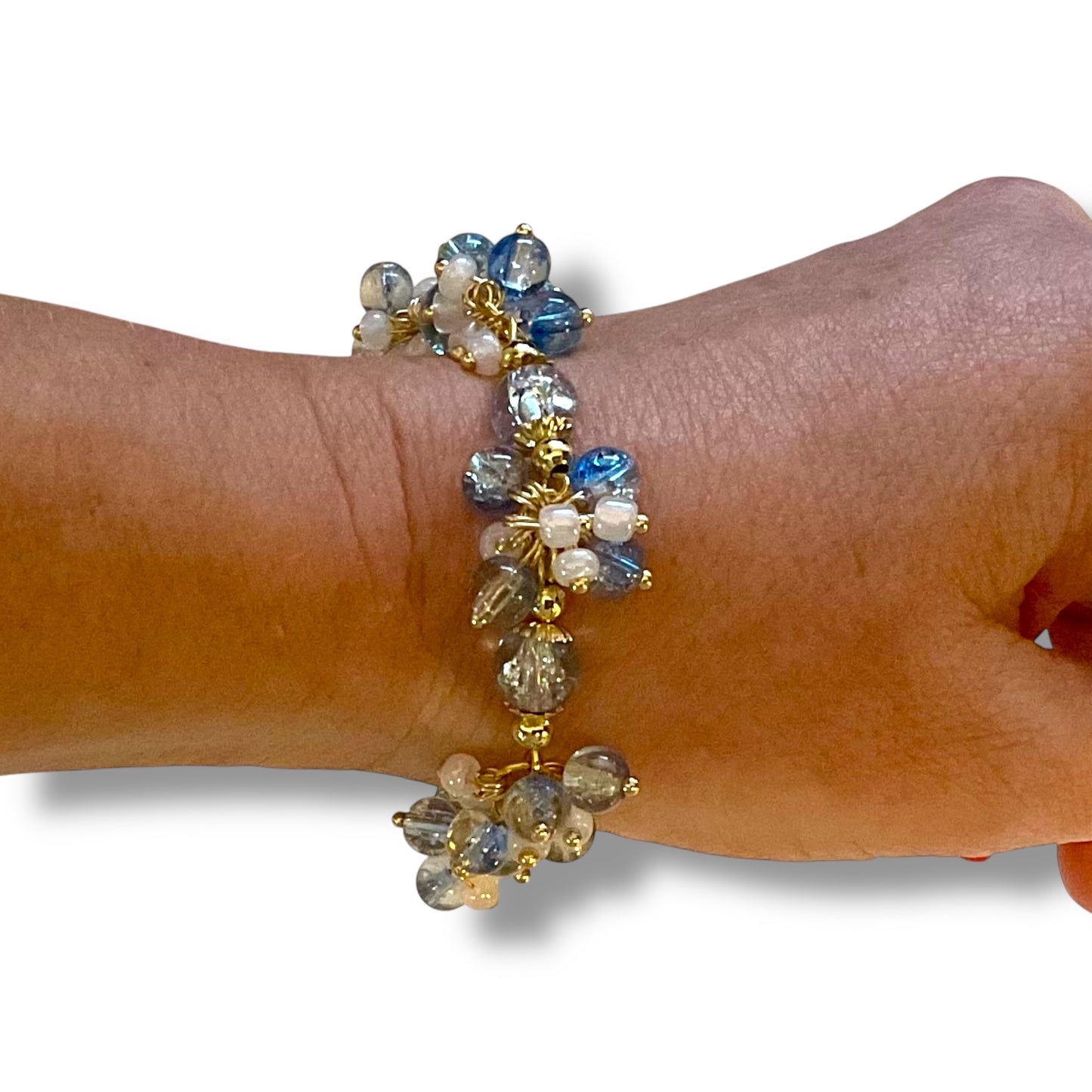 Frosted Skies Charm Bracelet