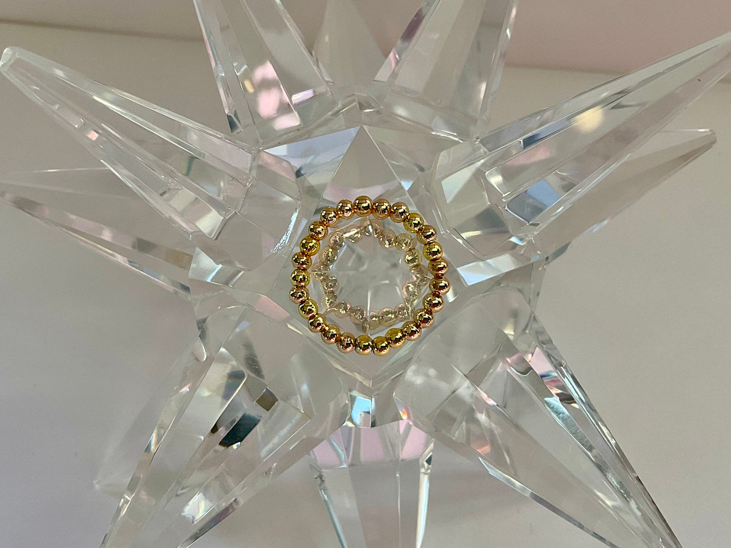 Custom Gold Bead Ring