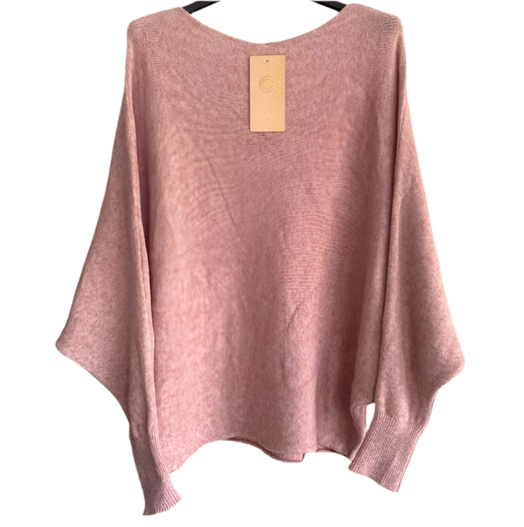 Aurora. Super soft batwing sweater