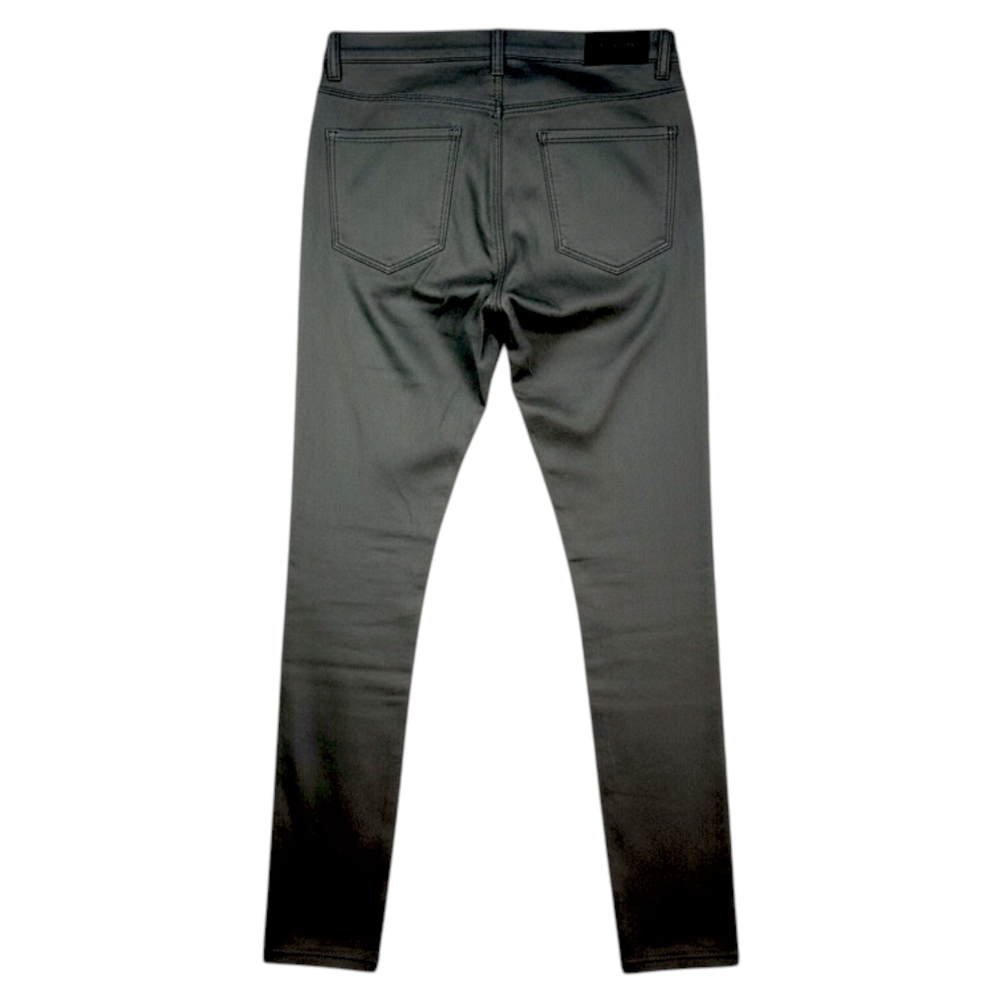 Waxed Look Skinny Jeans