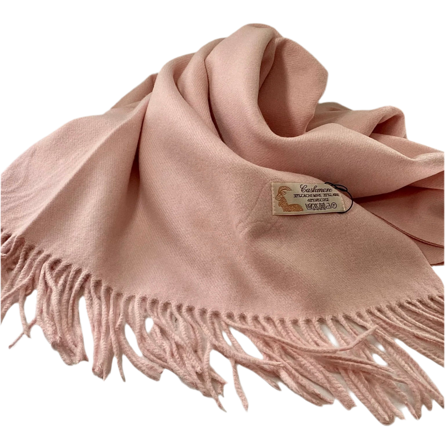 Ainsley. Cashmere Blend Tassel Scarf