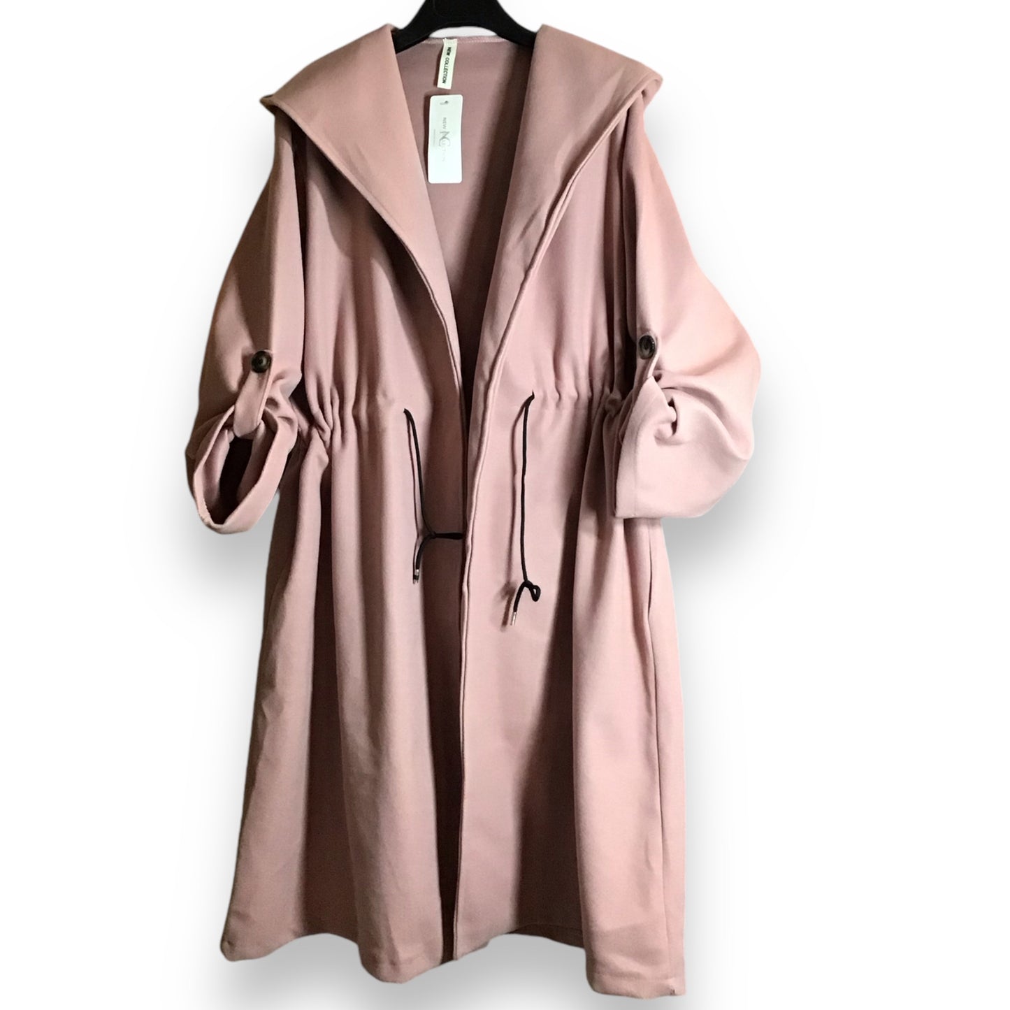 Heather. Oversize Hoodie Coat