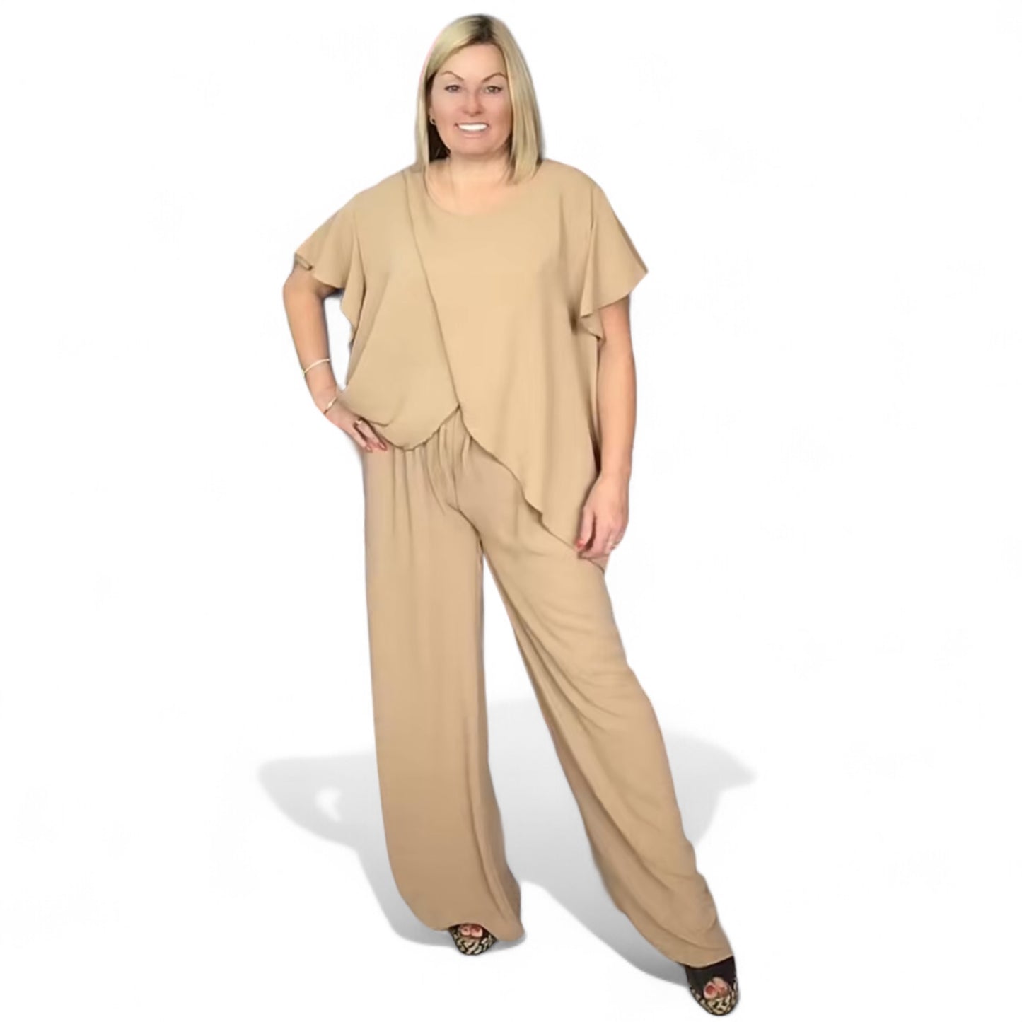 CARRY. Wrap front Co-ord set