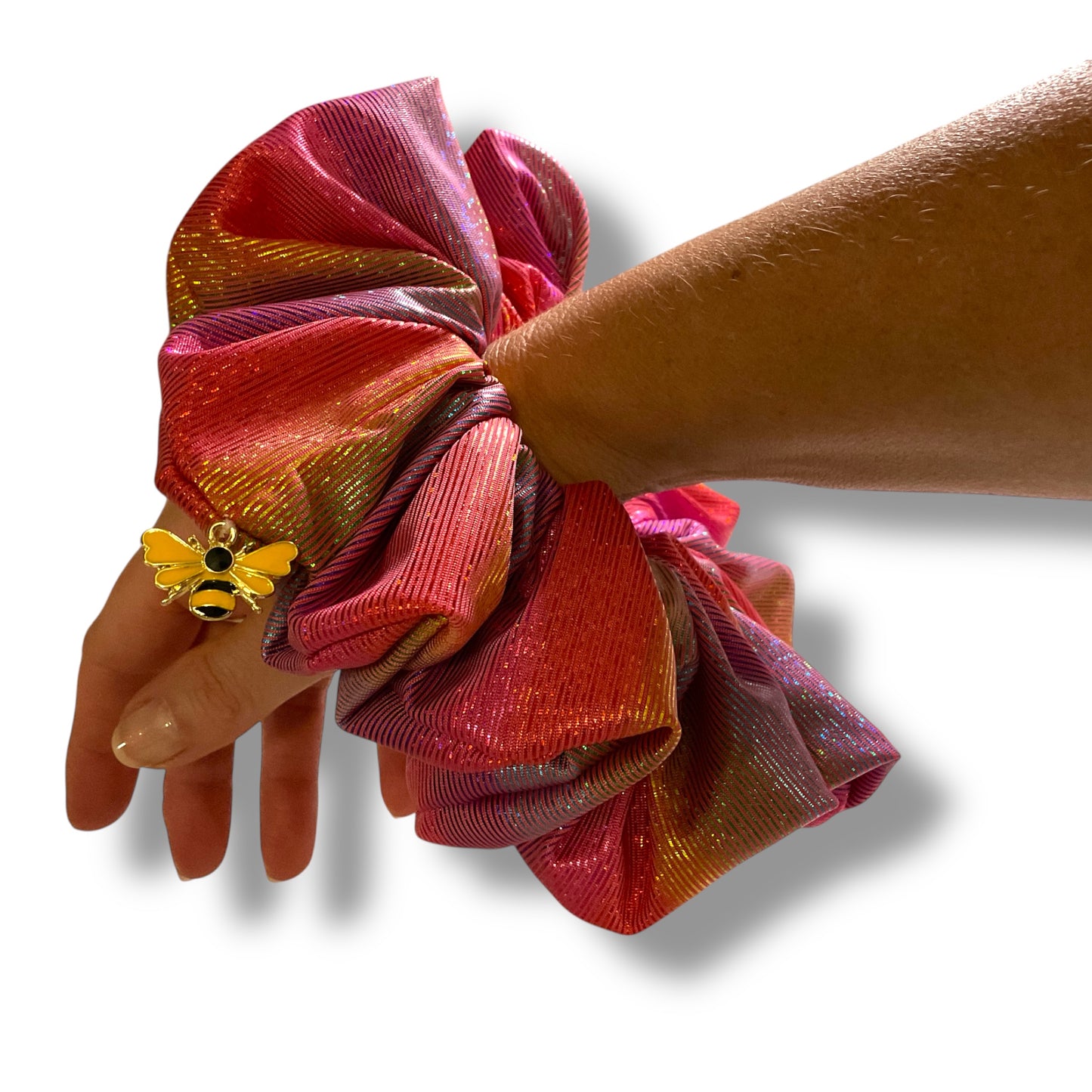 X Large Hair Scrunchie (Disco Diva)
