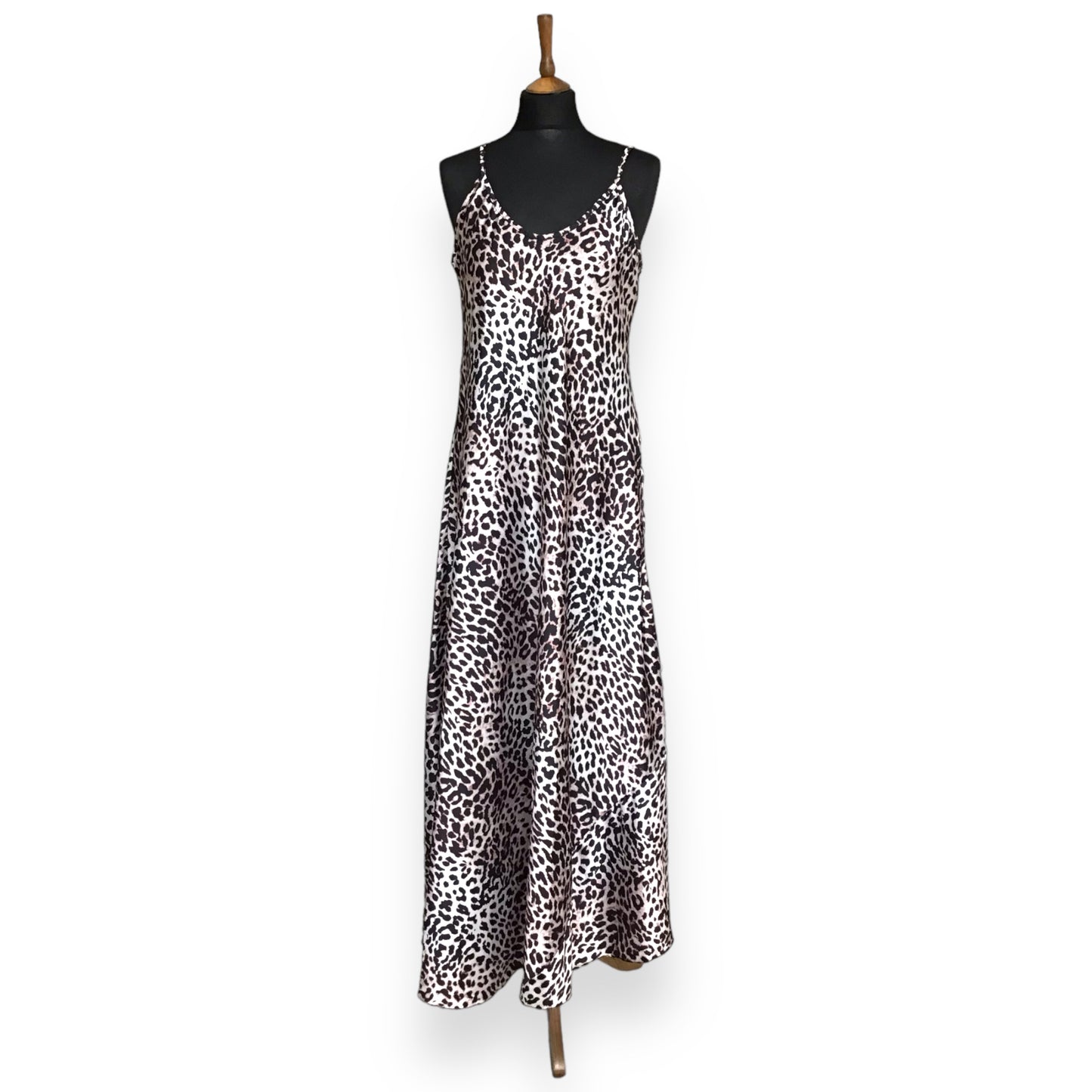 FLEURETTE. Slinky Feel Animal Print Cami Maxi Dress