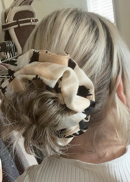 The Honey Scrunch. Large hair Scrunchie