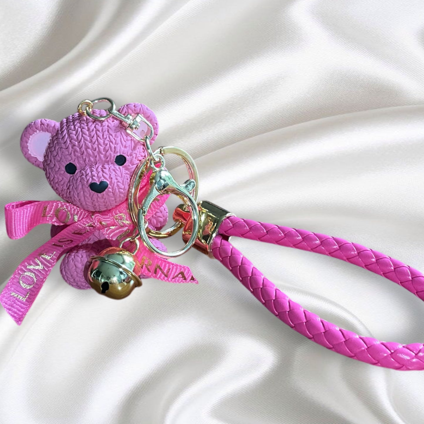 Teddy Keychain-Bag-Charm
