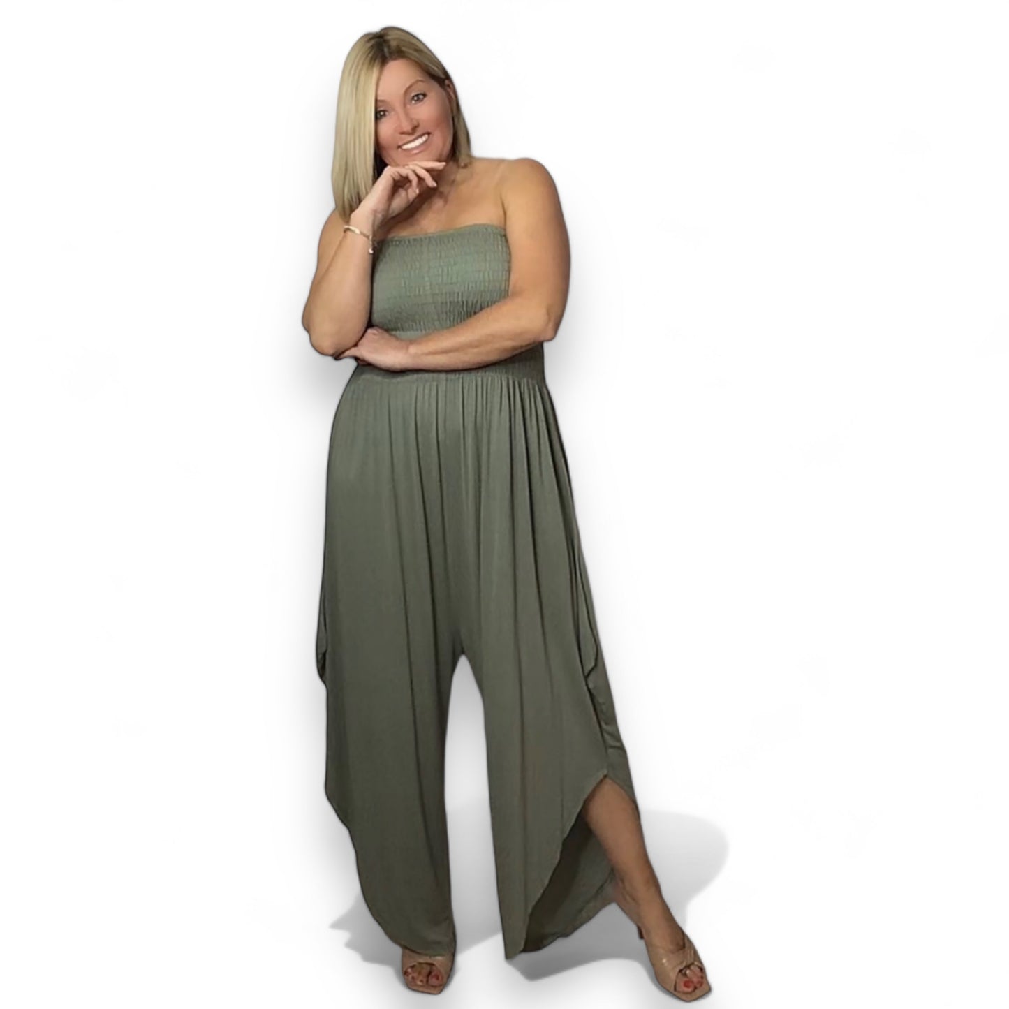 LIBBY. Barbot Jersey Harem jumpsuit