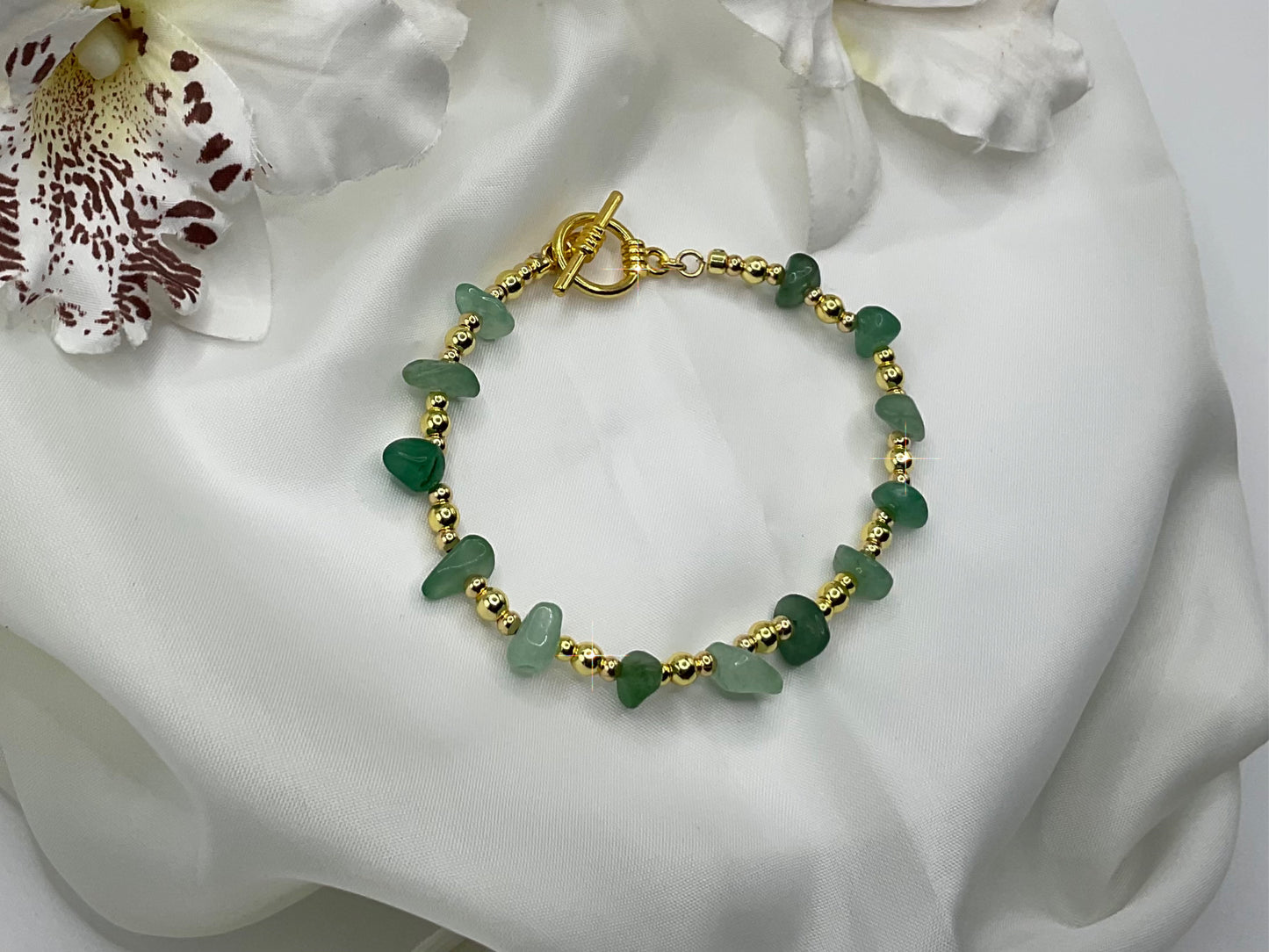 Botanical Aventurine Bracelet