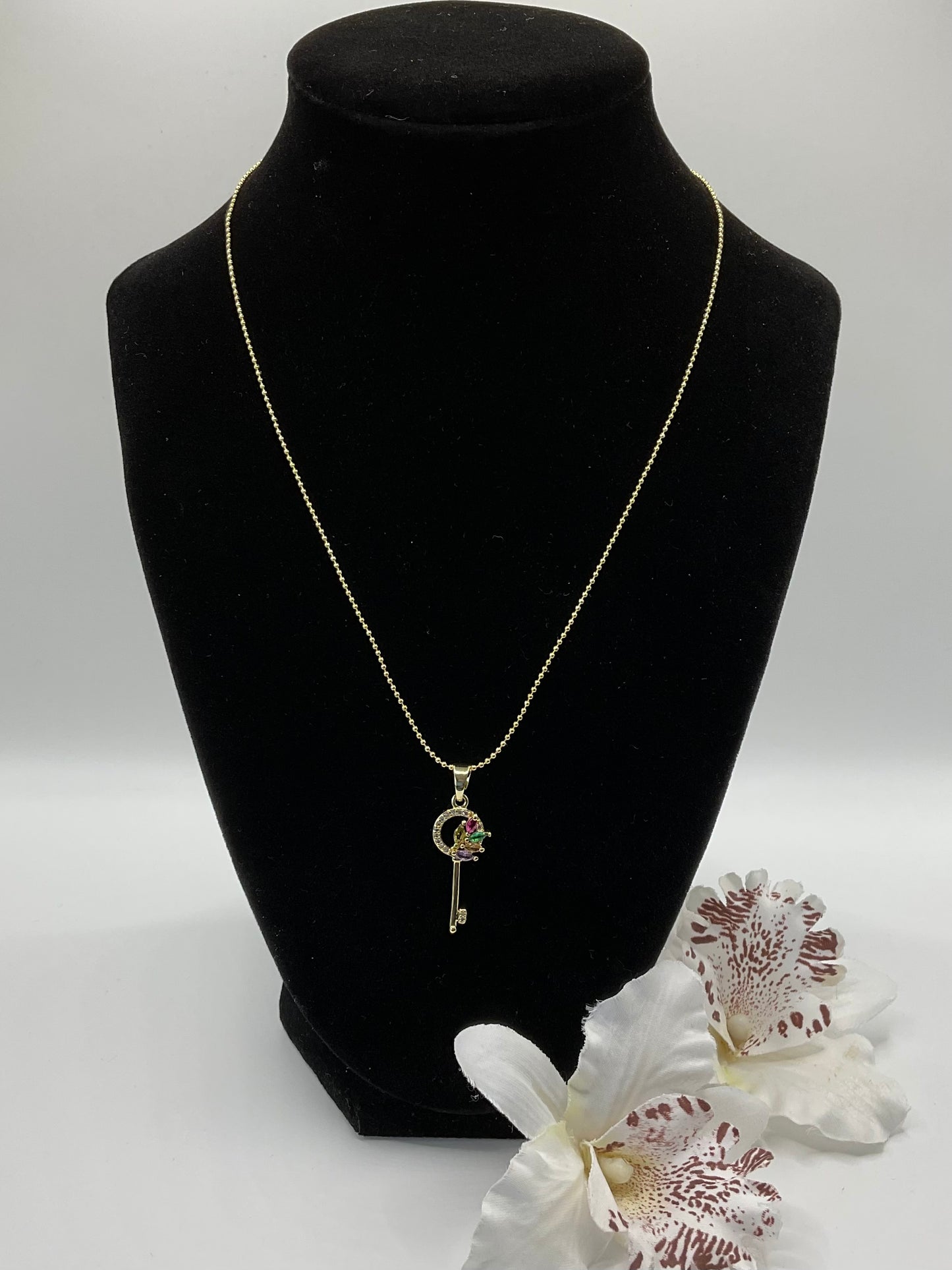 The Golden Key of Hope Necklace 🗝️✨