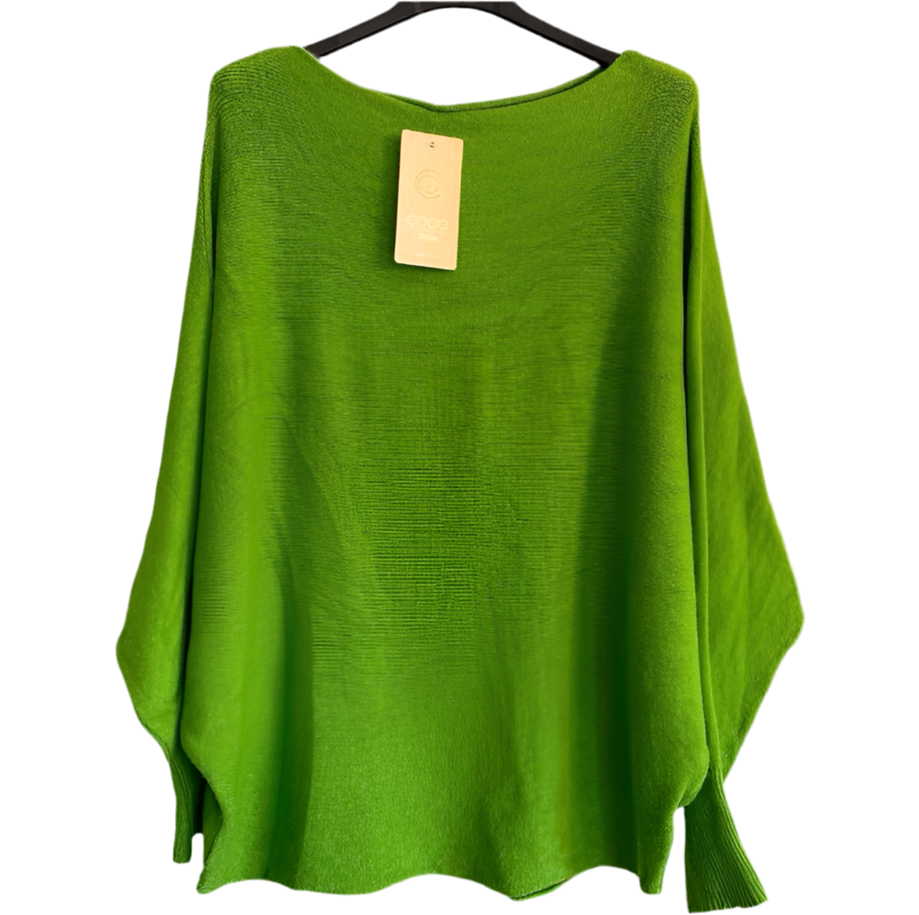 Aurora. Super soft batwing sweater