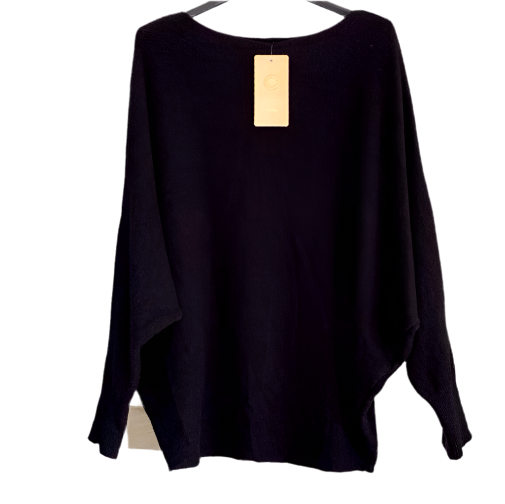 Aurora. Super soft batwing sweater