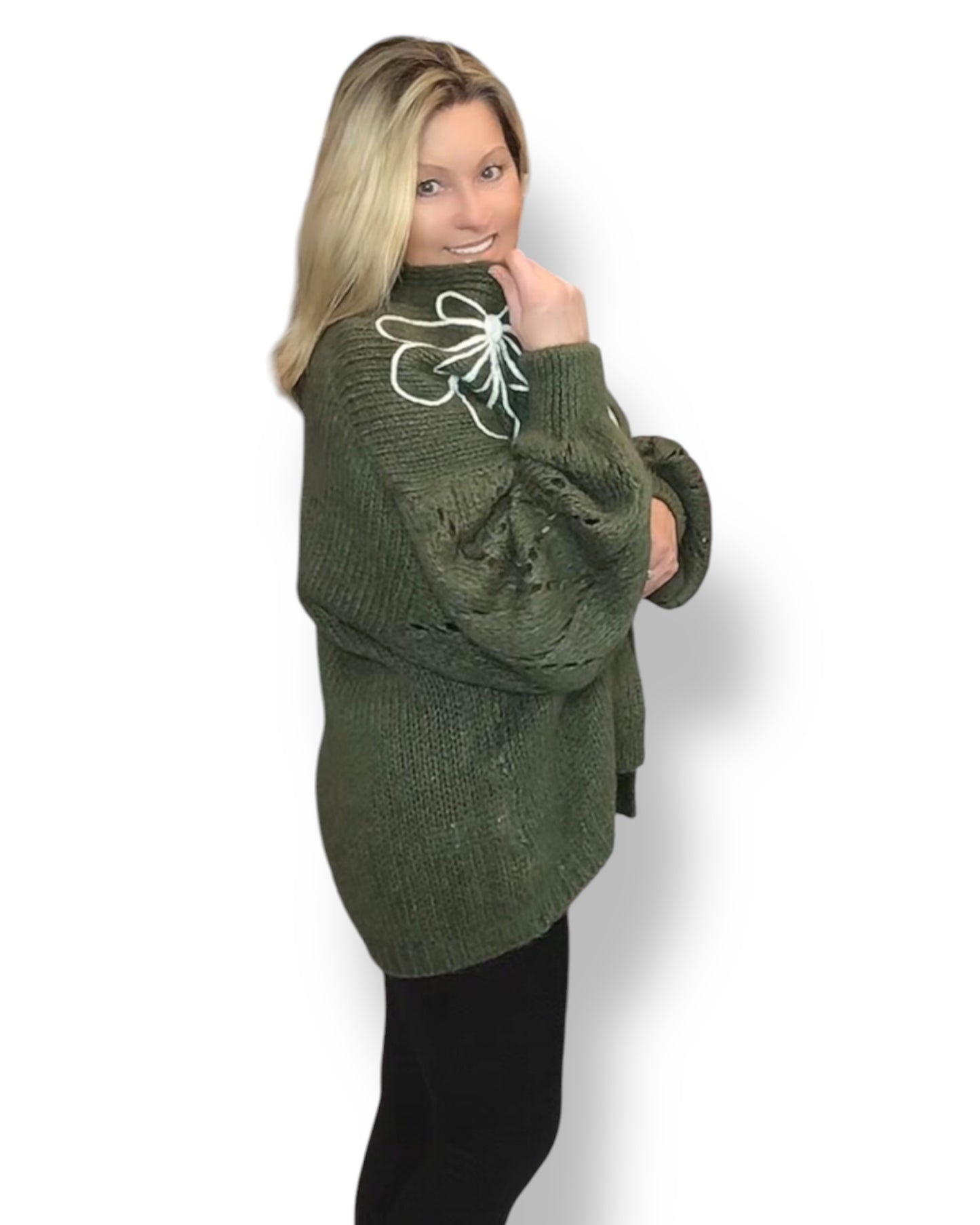 Sam. Wool Blend Cardigan