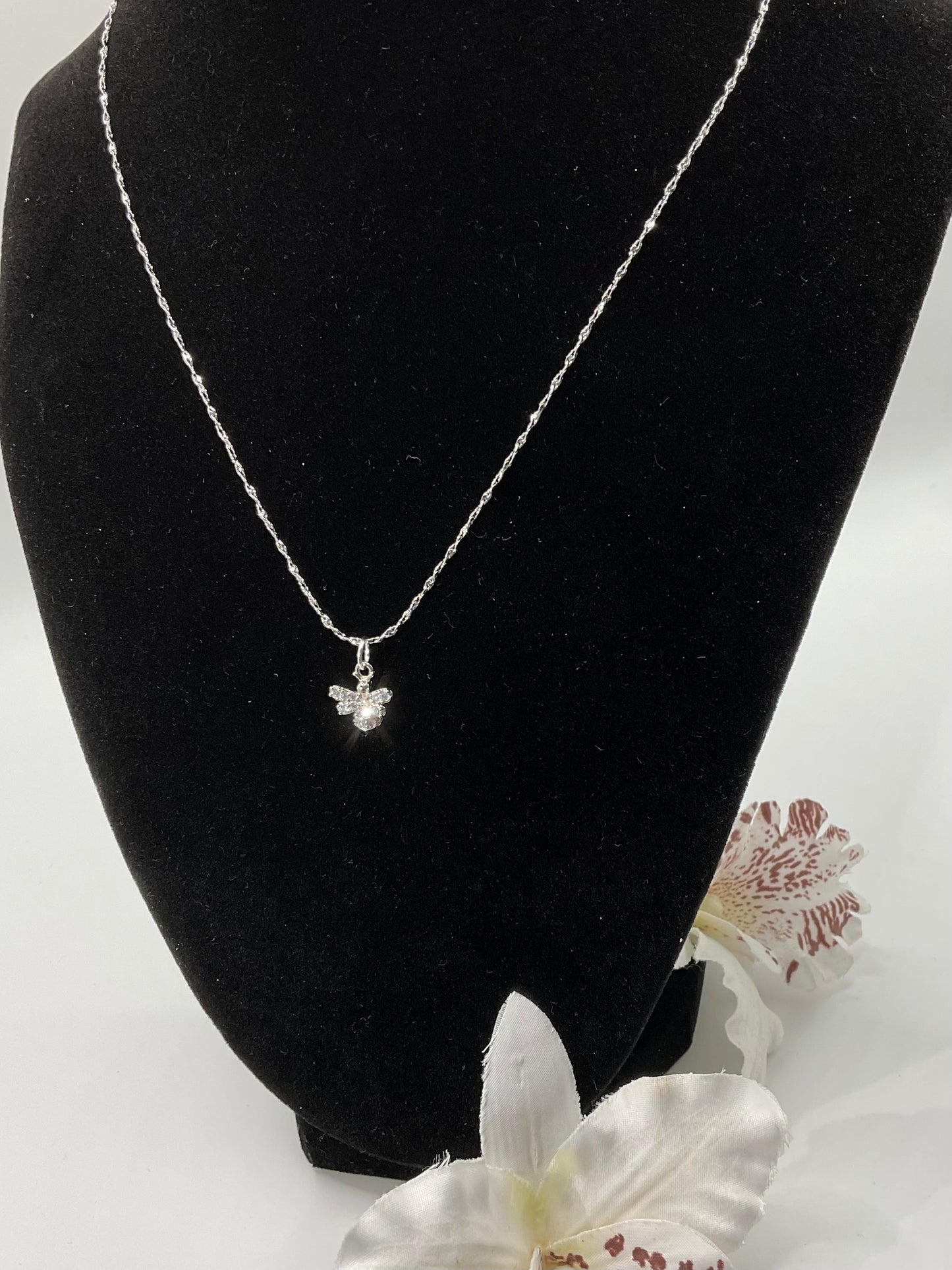 The Silver Honeybee Necklace 🐝✨