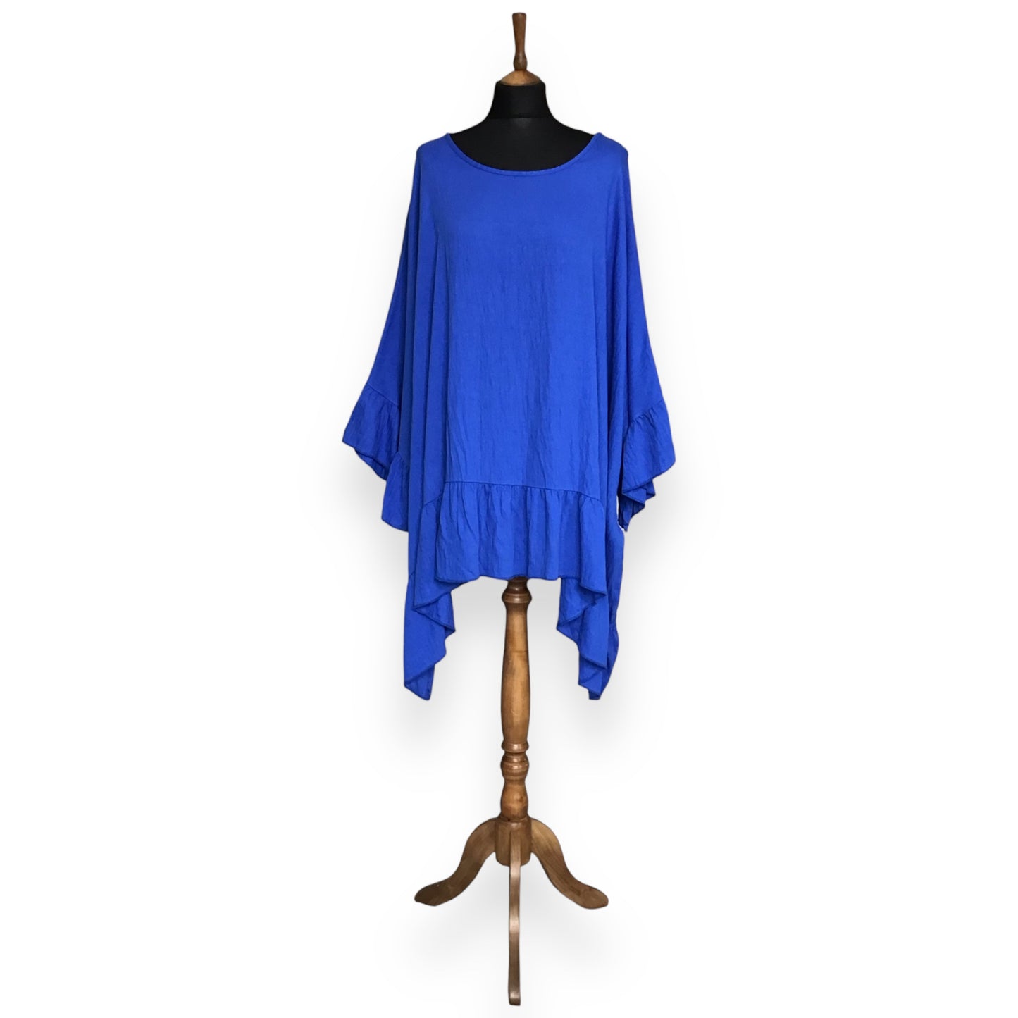 DOLLEE. Oversized Frill Edge Cover-up/Top