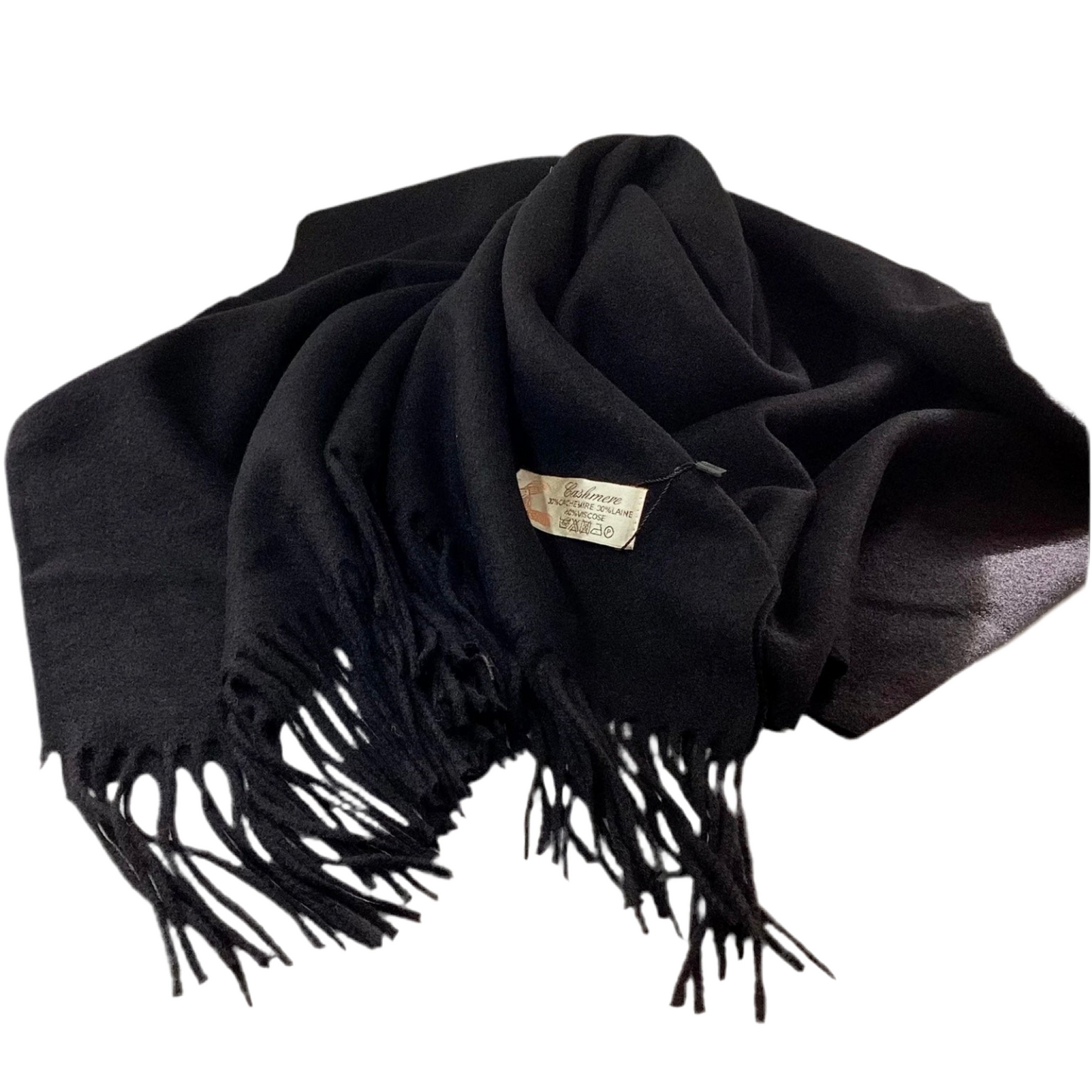 Ainsley. Cashmere Blend Tassel Scarf