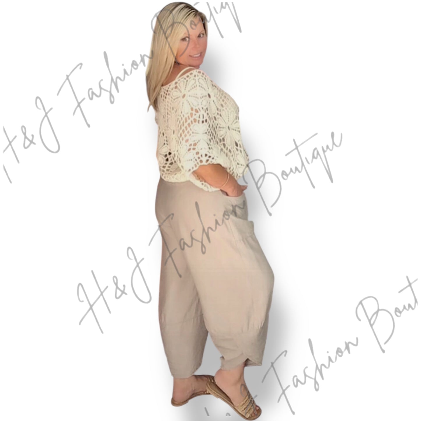Tobin Pocket Harem Trousers