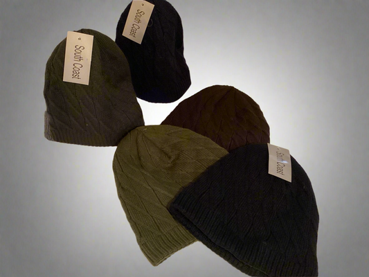 Benni. Mens Thermal Fleece Lined Beanie Hat.