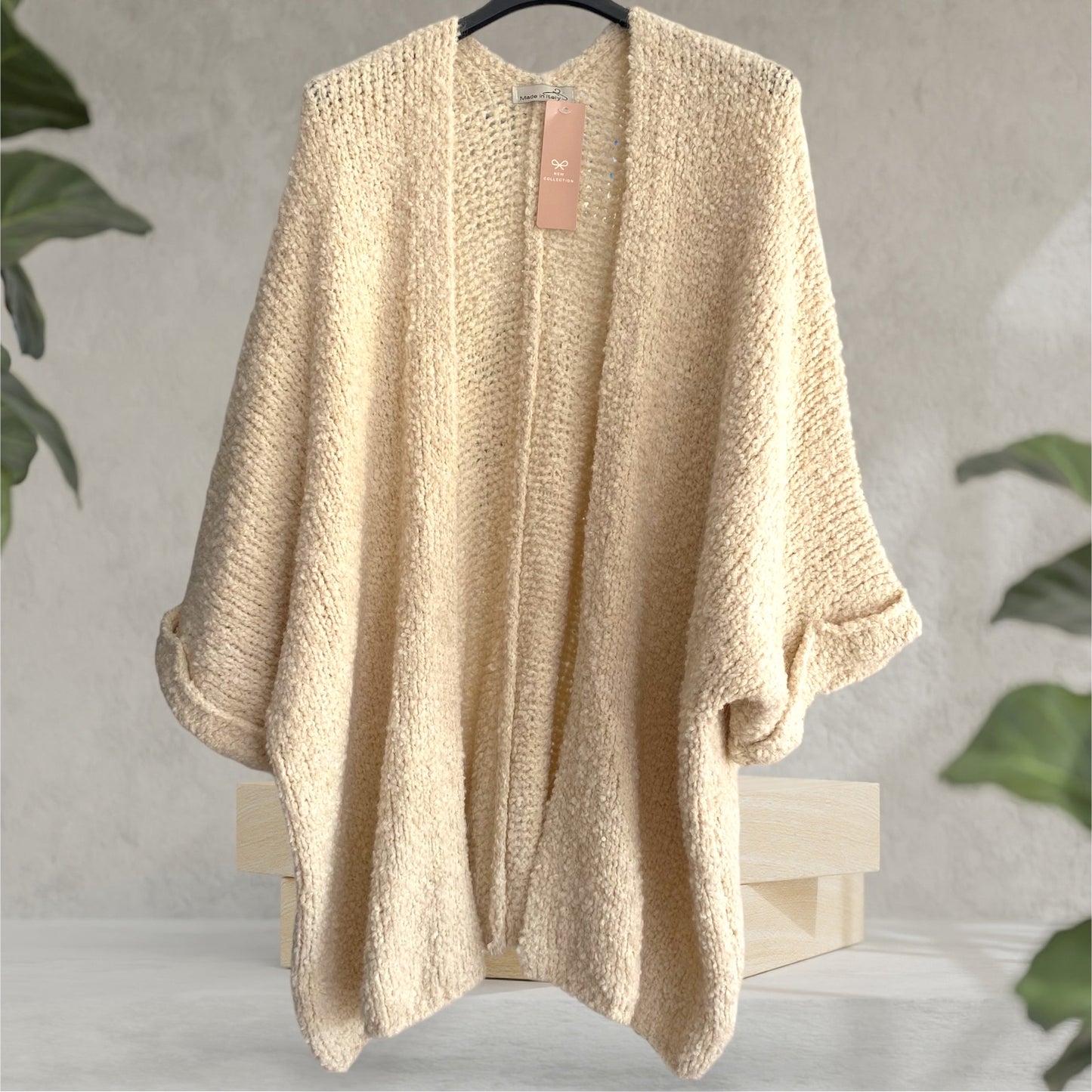 BAY. Soft & Cozy Oversized Bobble Knit Cardigan