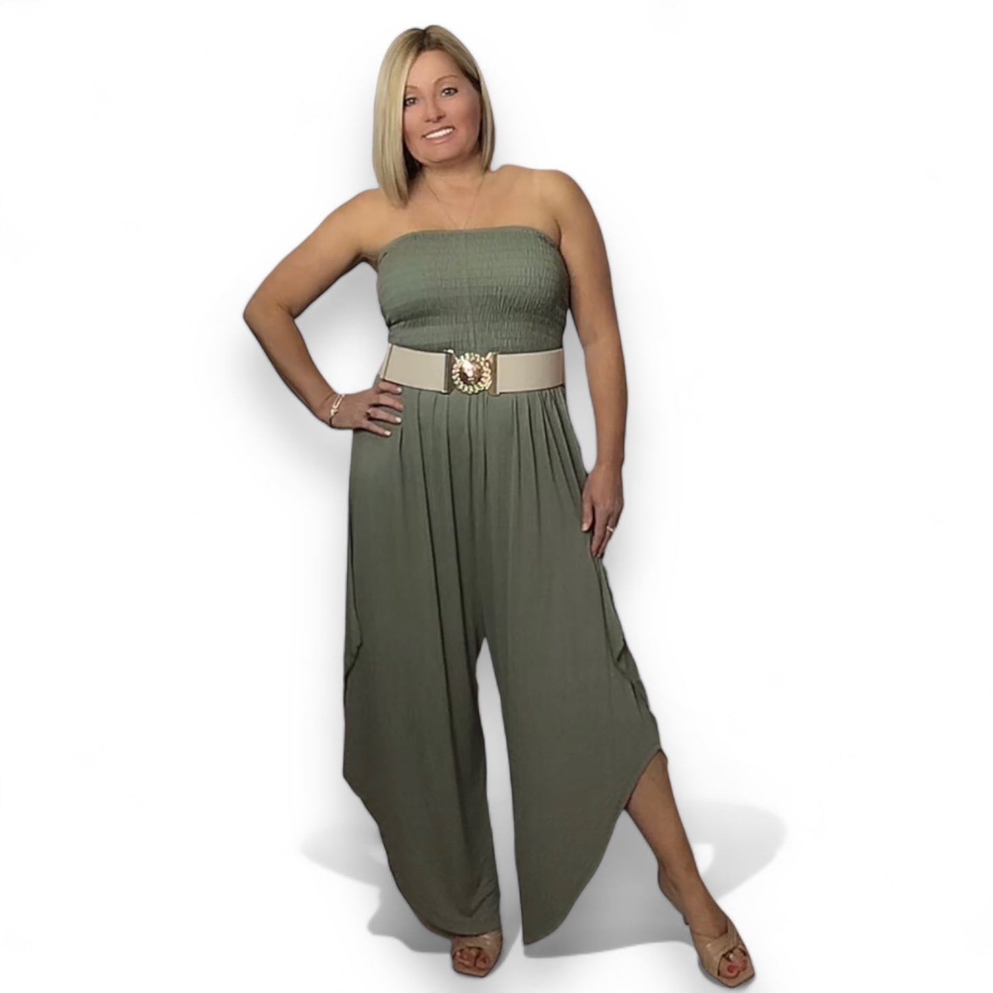 LIBBY. Barbot Jersey Harem jumpsuit