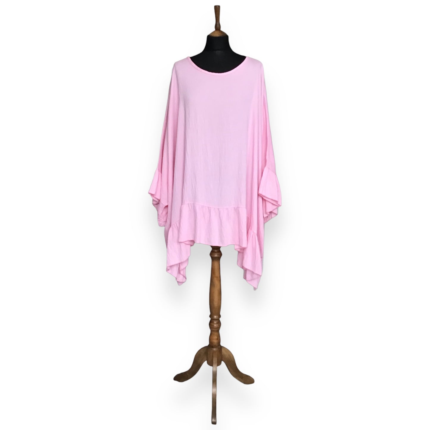 DOLLEE. Oversized Frill Edge Cover-up/Top