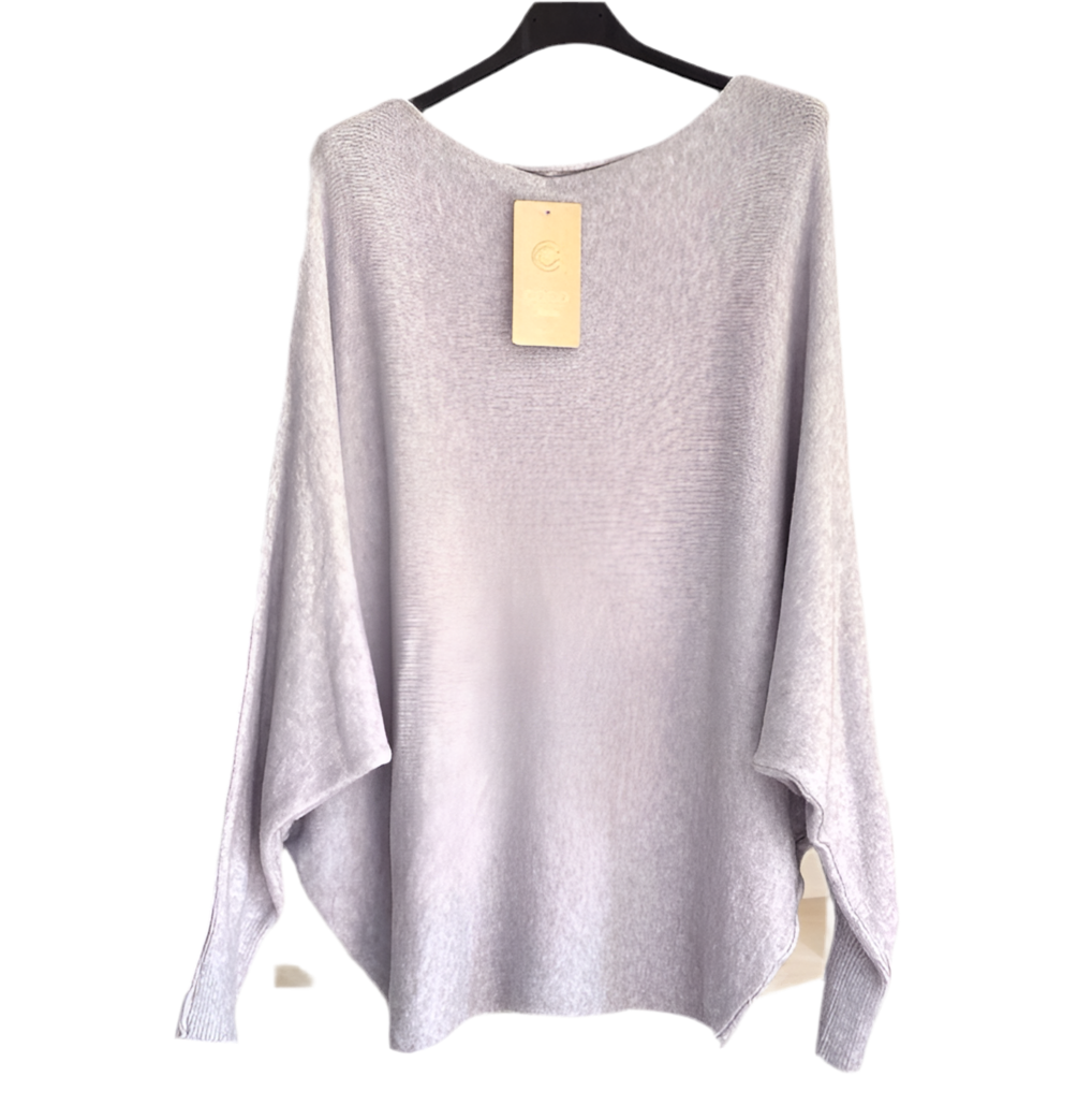 Aurora. Super soft batwing sweater