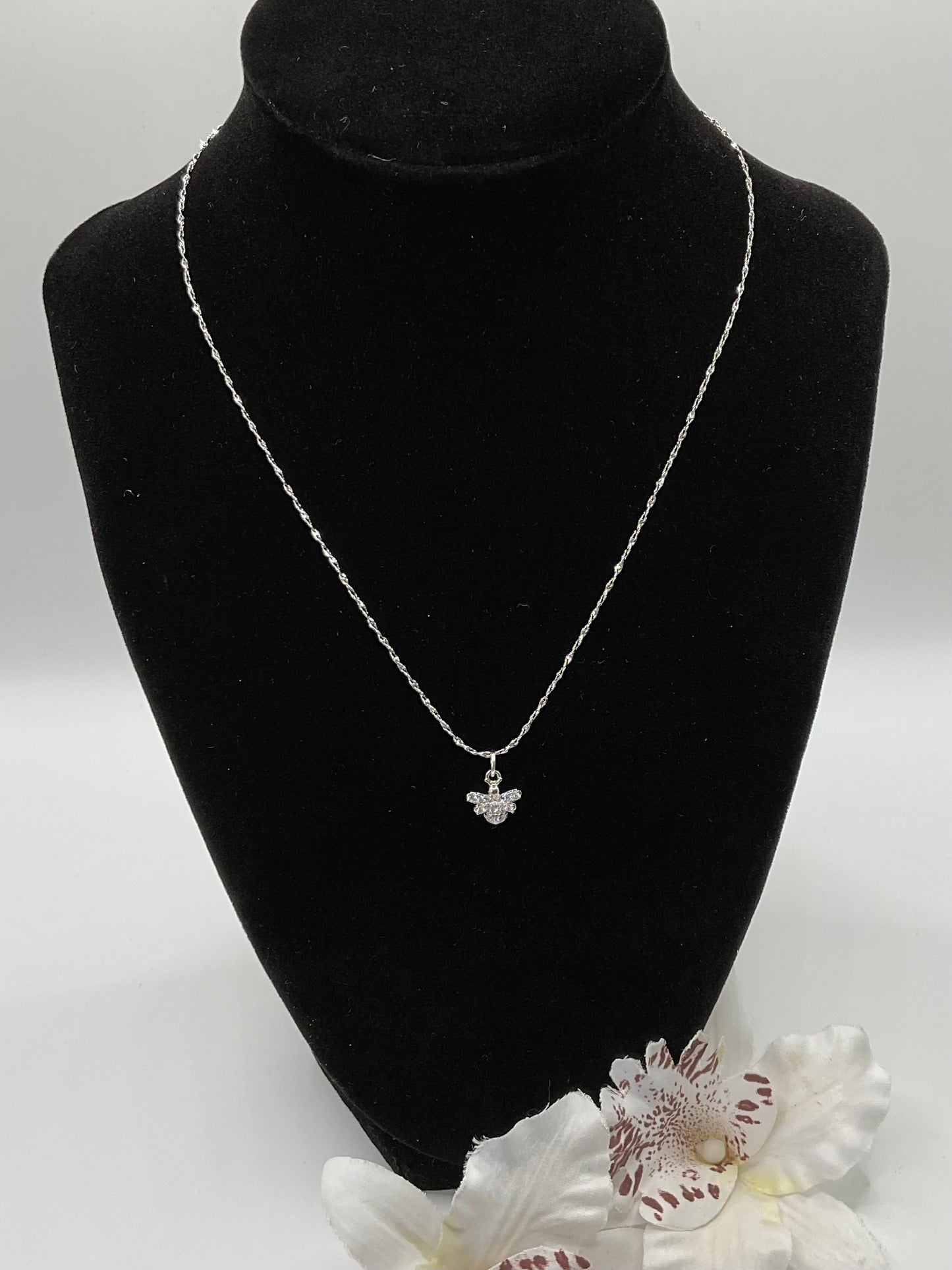 The Silver Honeybee Necklace 🐝✨