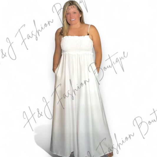 Kaysi Wide Leg Beaded Jupsuit