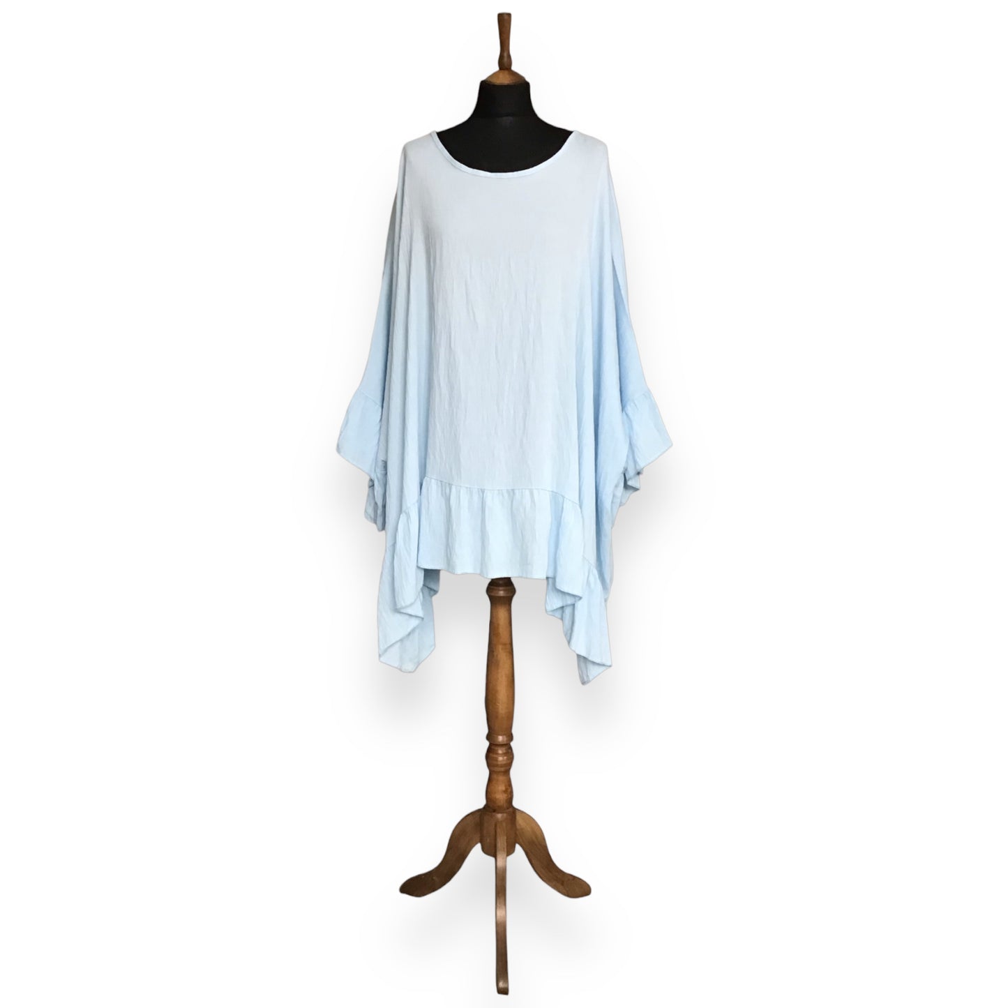 DOLLEE. Oversized Frill Edge Cover-up/Top