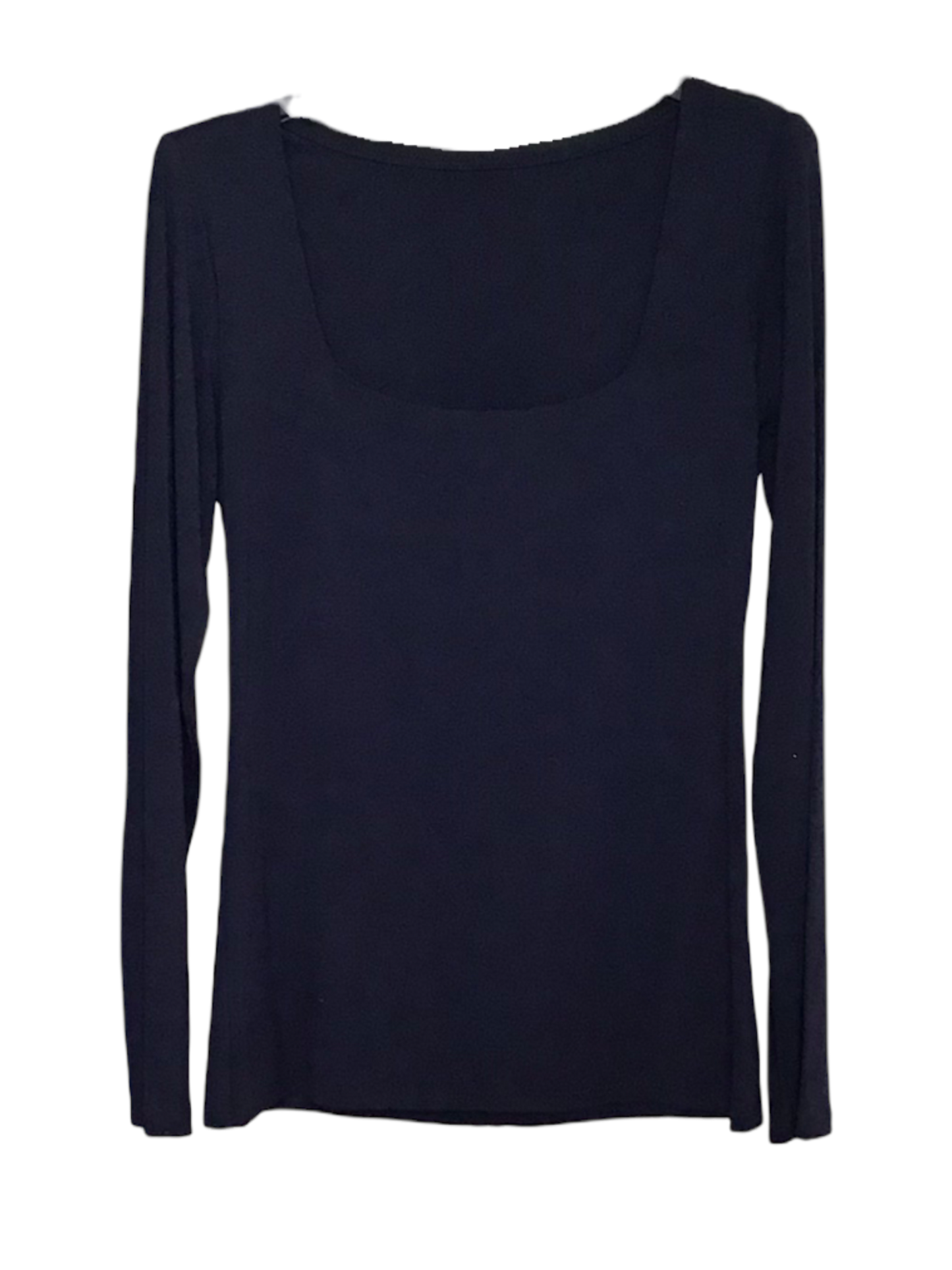 Bryony. Square Neck Long Sleeve Essential Top