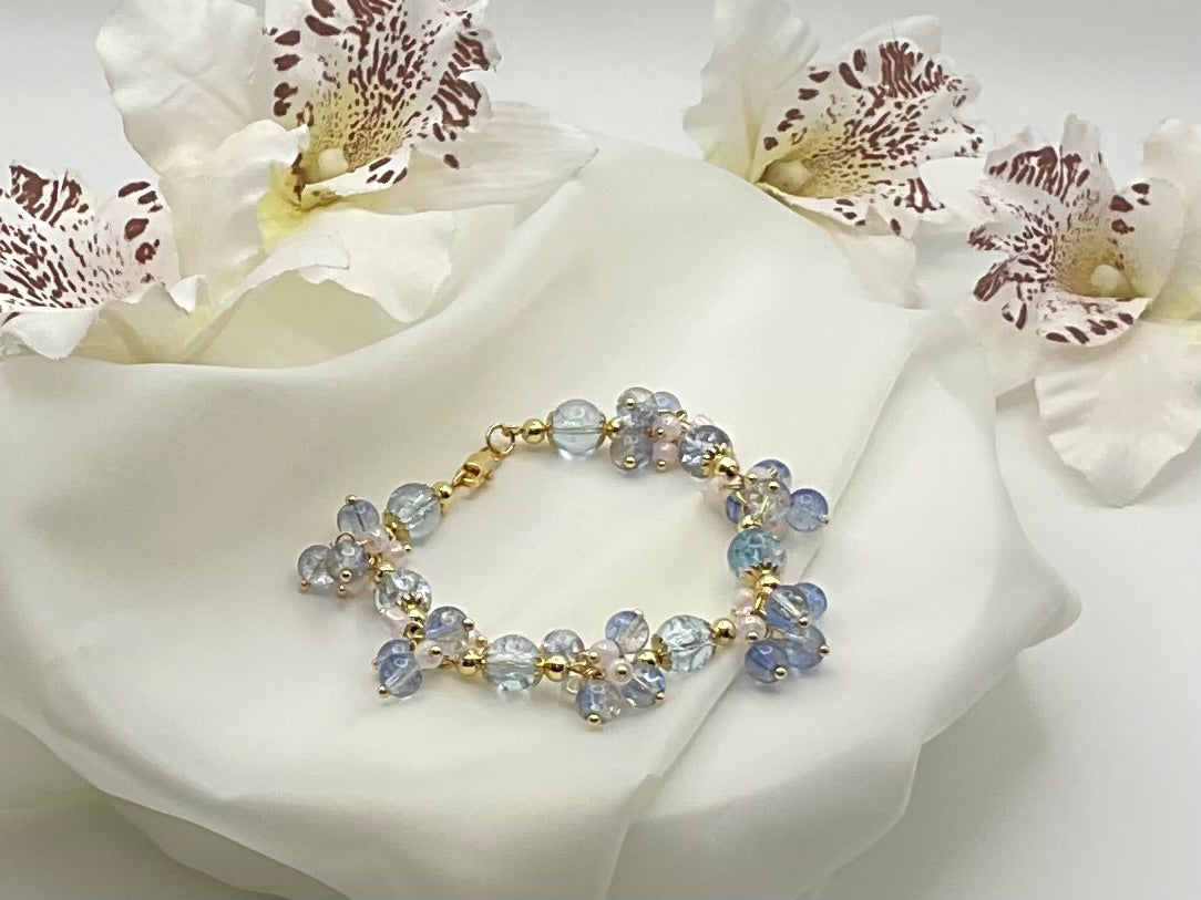 Frosted Skies Charm Bracelet