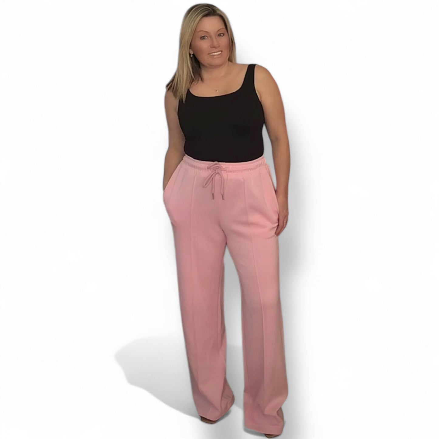 Nikki. Smart Seamed Joggers with Pockets