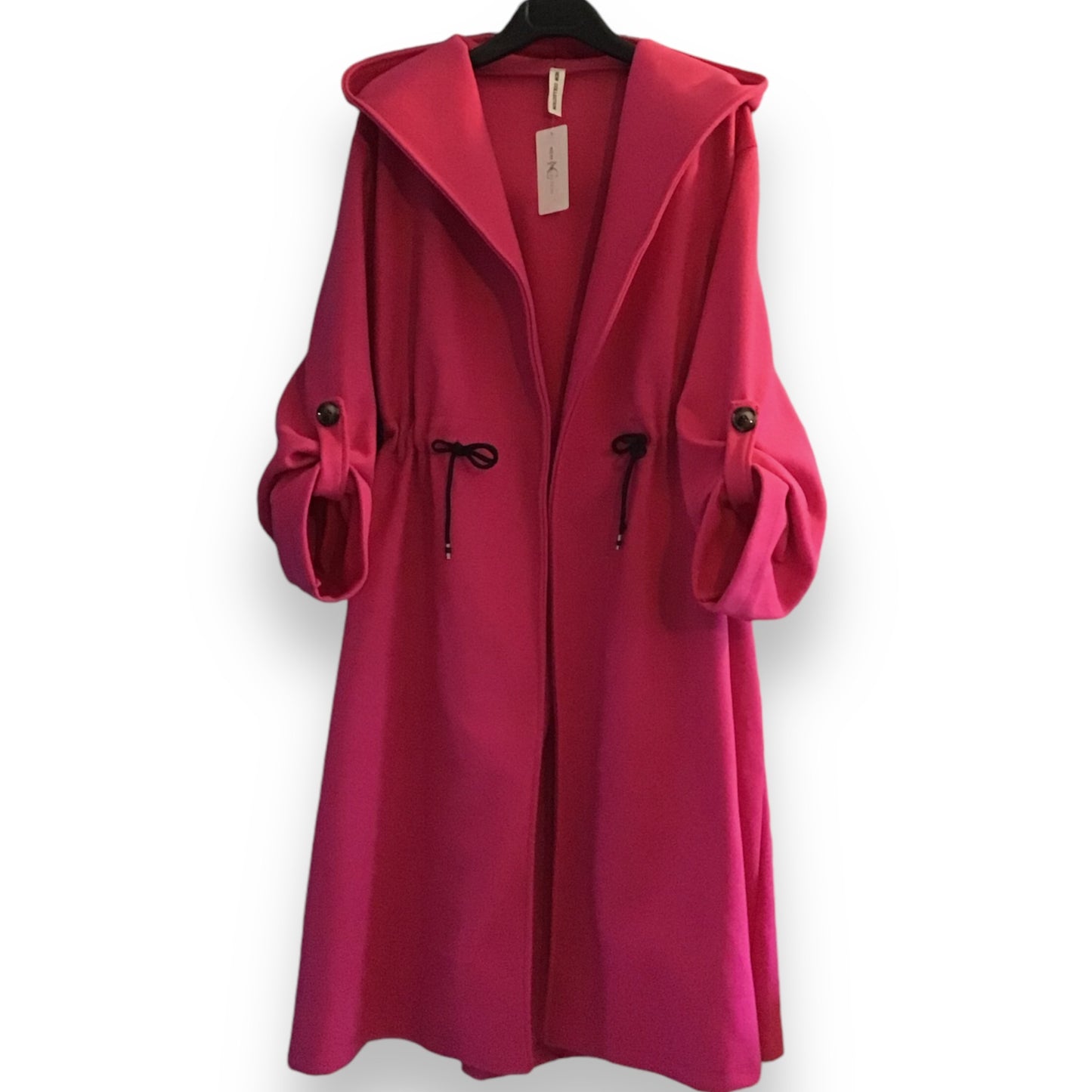 Heather. Oversize Hoodie Coat