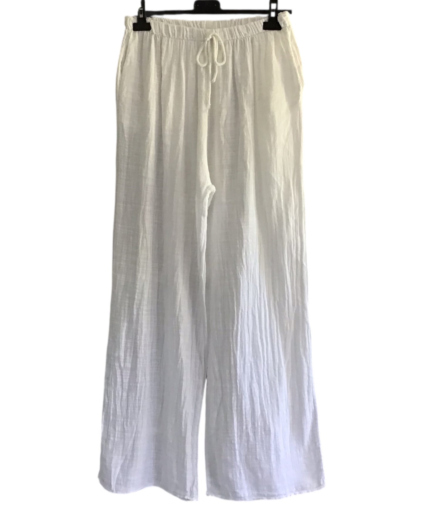 Lightweight summer cotton trousers