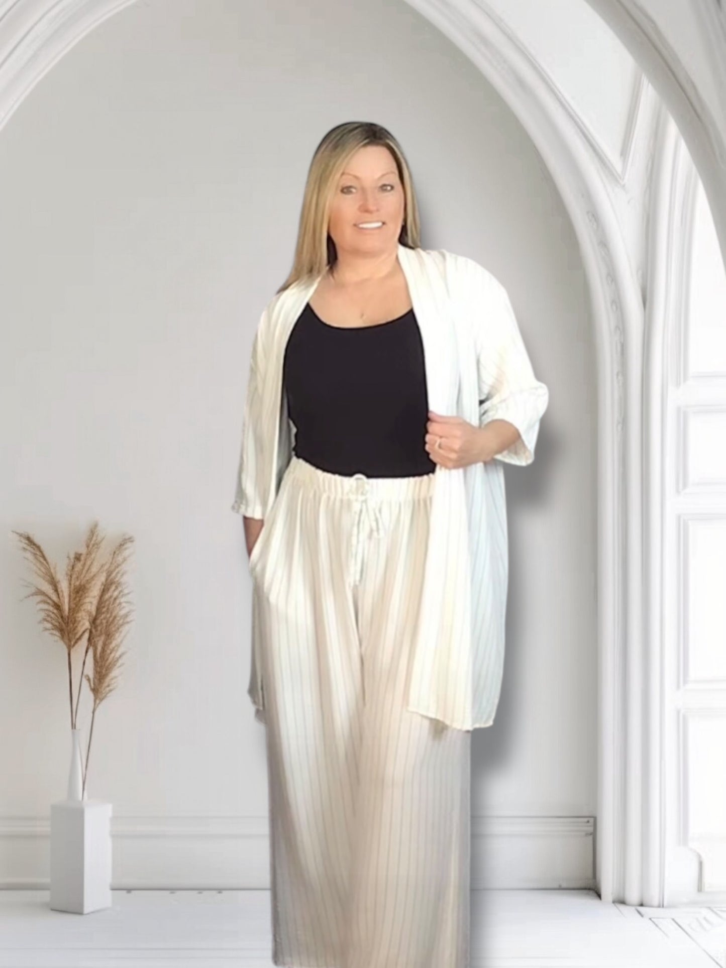 Mavis Pinstripe Co-Ord Set