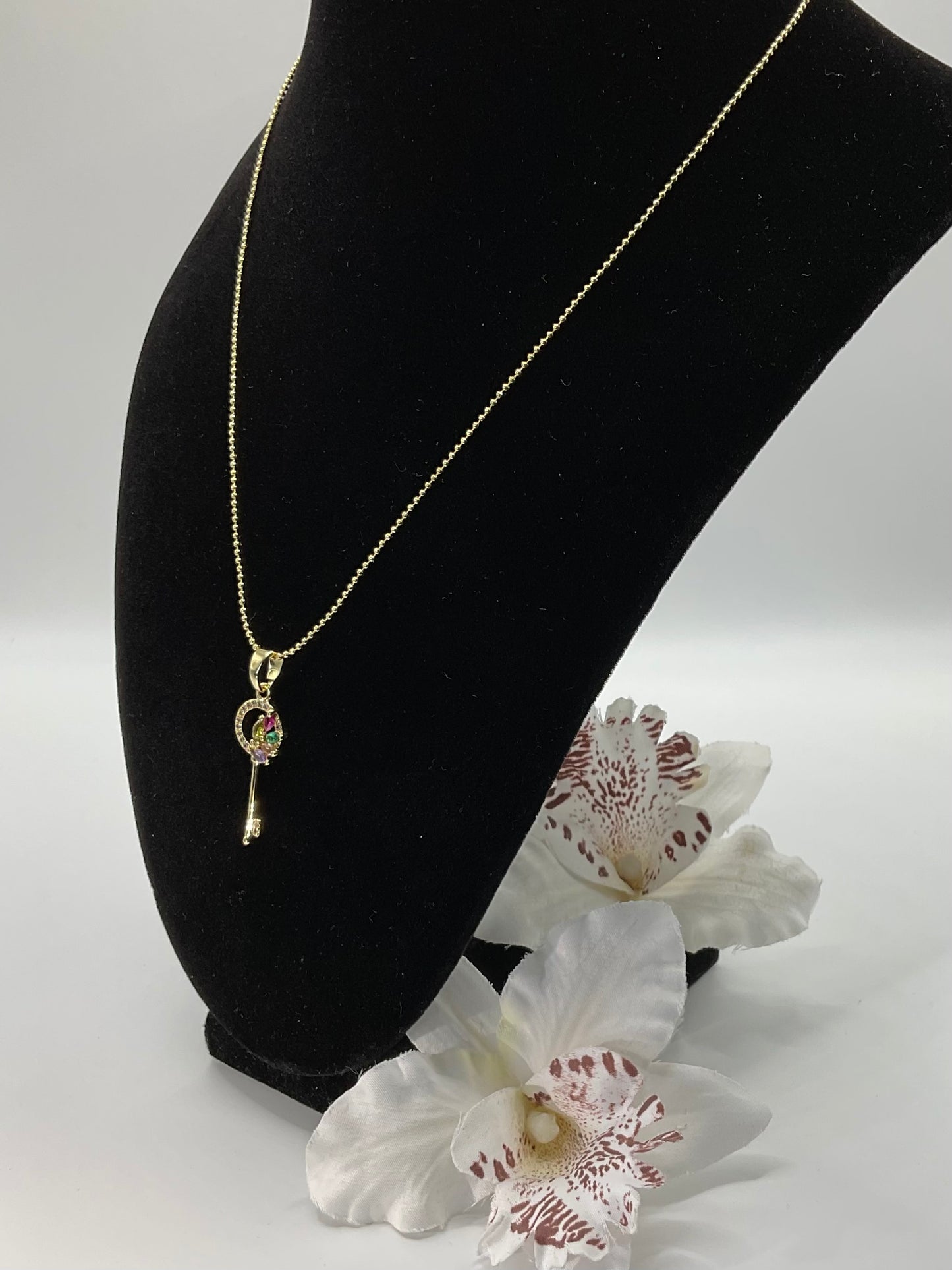 The Golden Key of Hope Necklace 🗝️✨