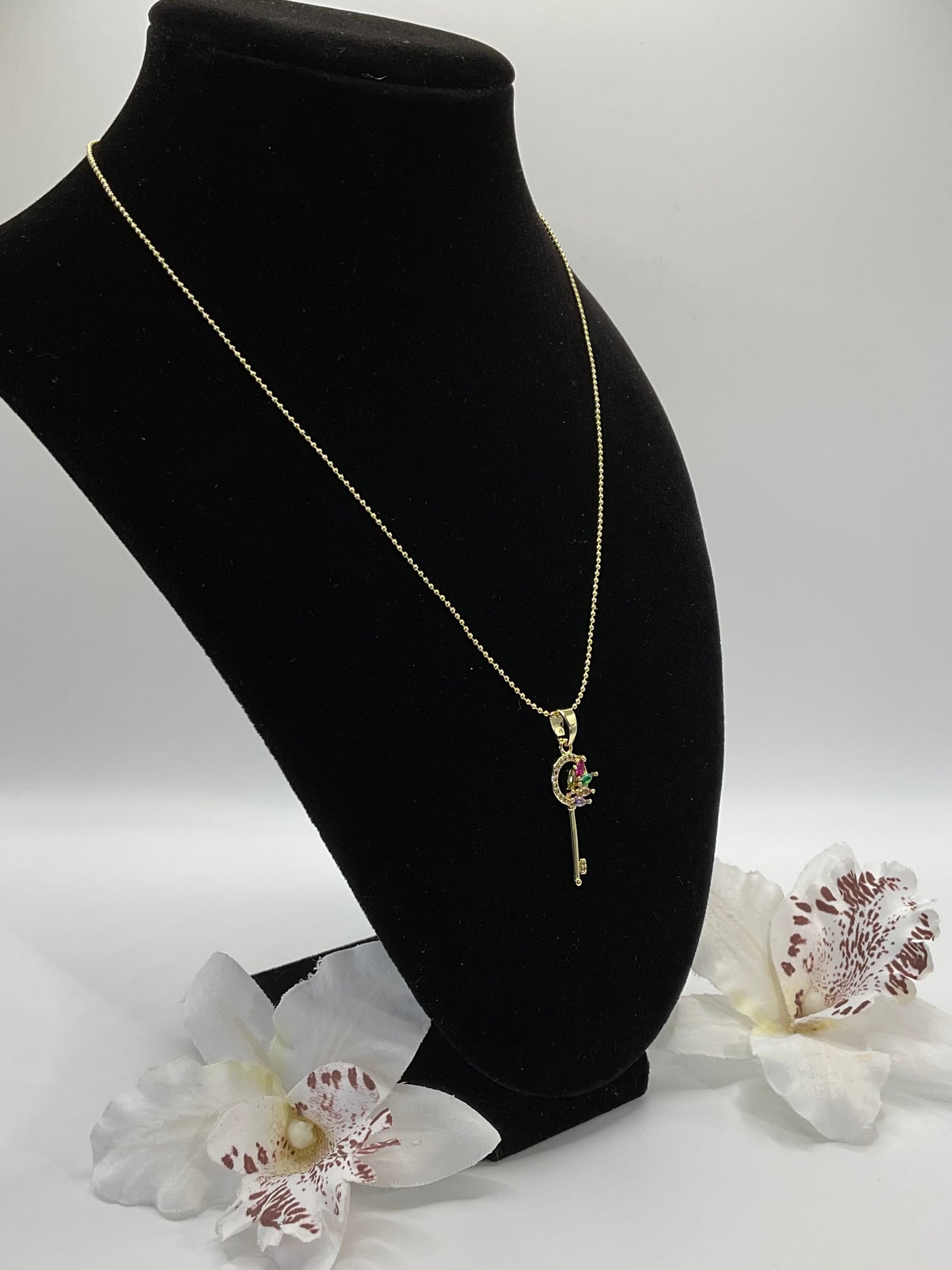 The Golden Key of Hope Necklace 🗝️✨