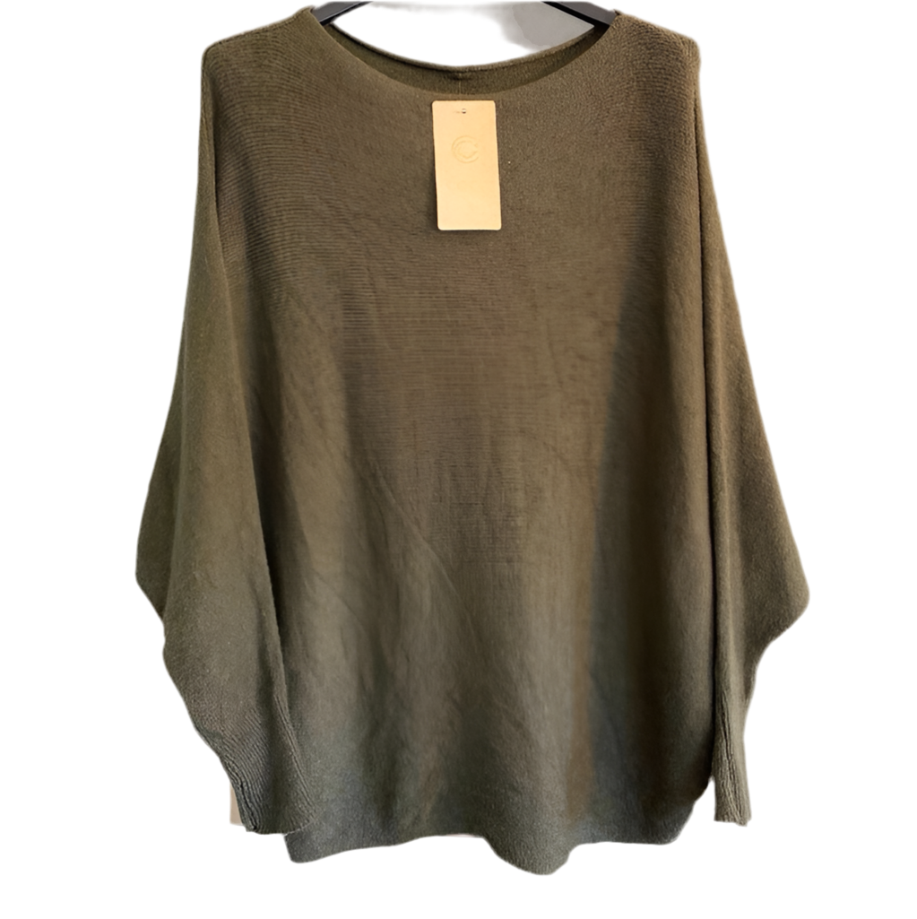 Aurora. Super soft batwing sweater