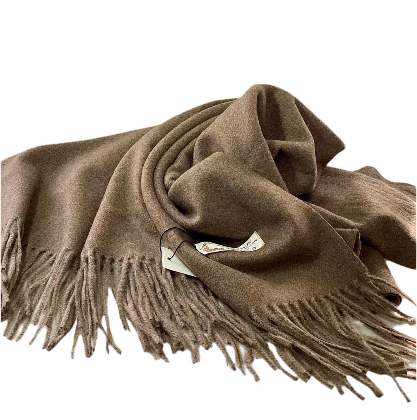 Ainsley. Cashmere Blend Tassel Scarf