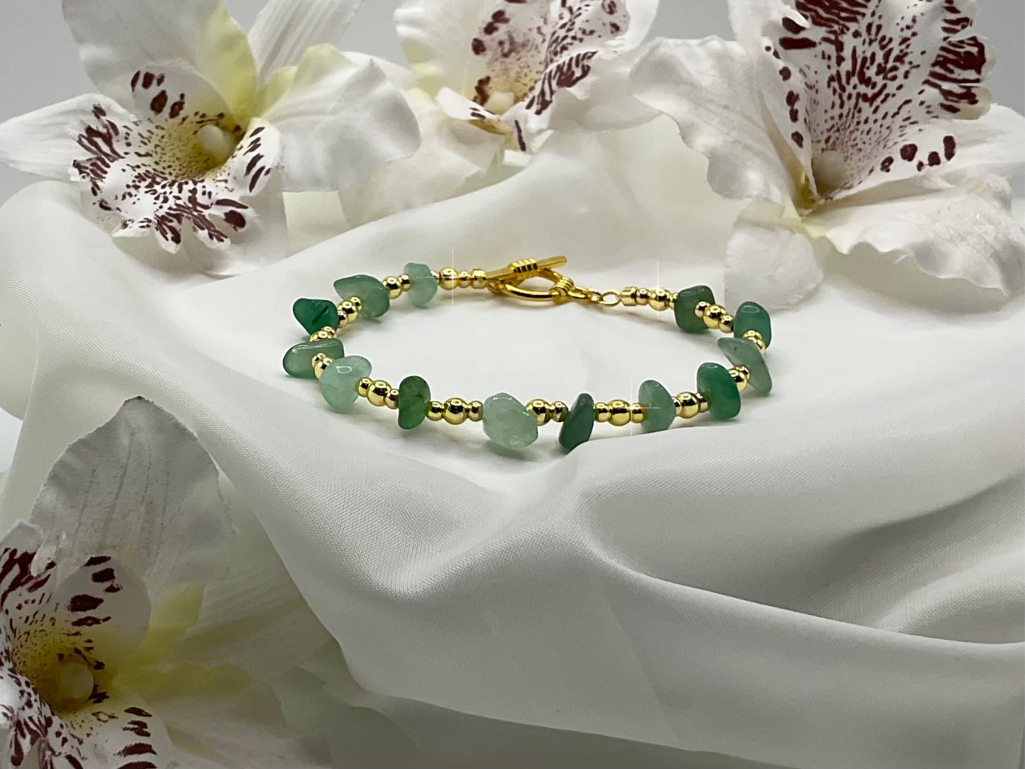 Botanical Aventurine Bracelet