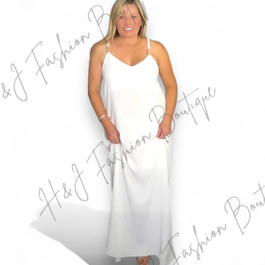 Margot Cross Strap Maxi Dress