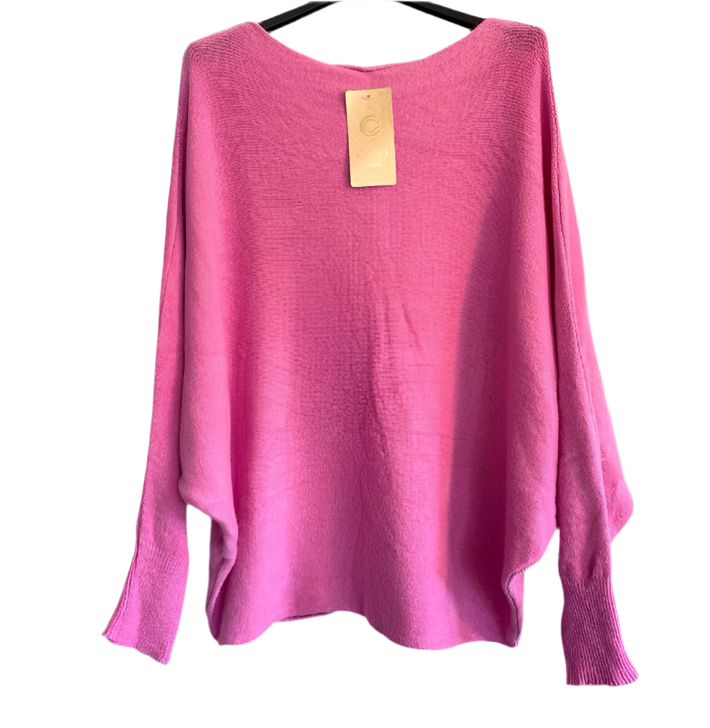 Aurora. Super soft batwing sweater