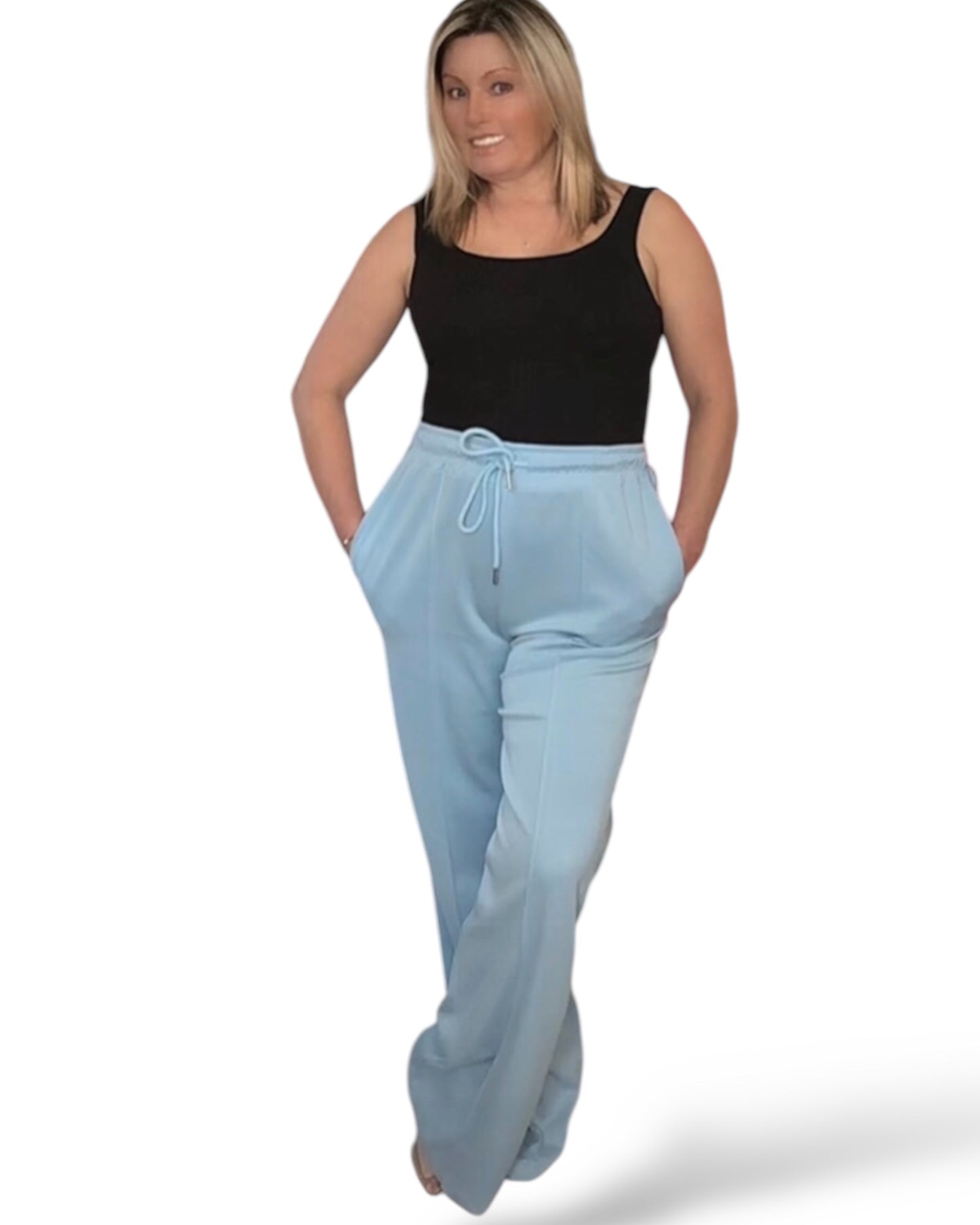 Seamed Front Jogger Trousers with Pockets (Nikki)