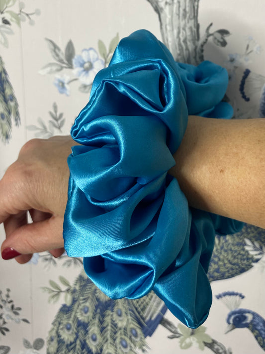 The Honey Scrunch Teal Deal XL Hair Scrunchie