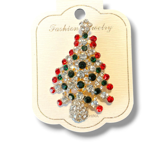 Christmas Tree Brooch
